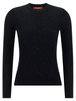 Max Mara Schwarzer Seiden-Cardigan