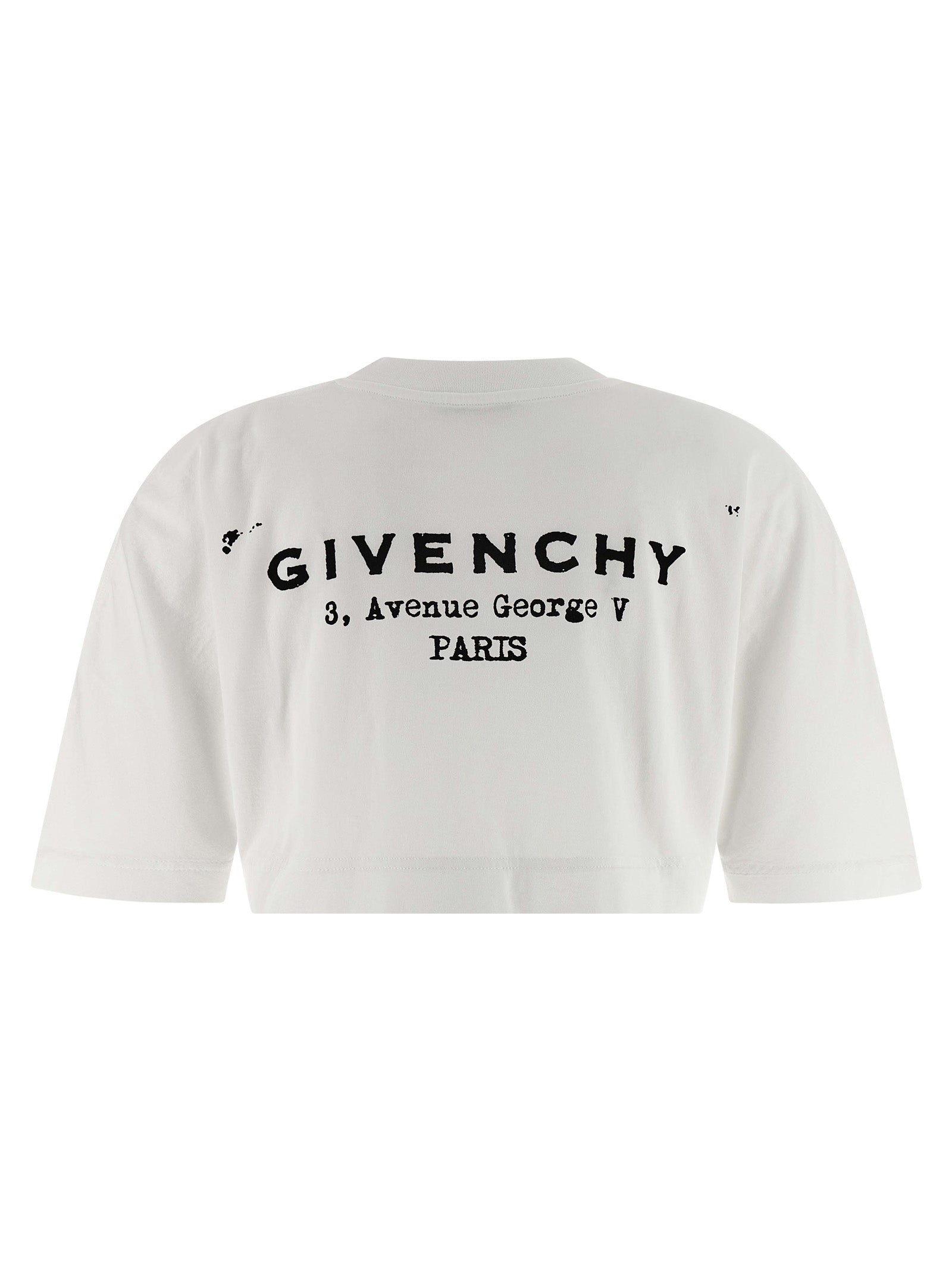 Givenchy Weißes Baumwoll-T-Shirt
