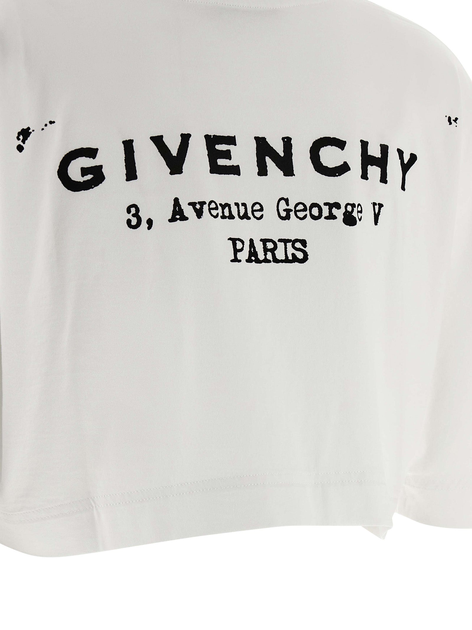 Givenchy Weißes Baumwoll-T-Shirt