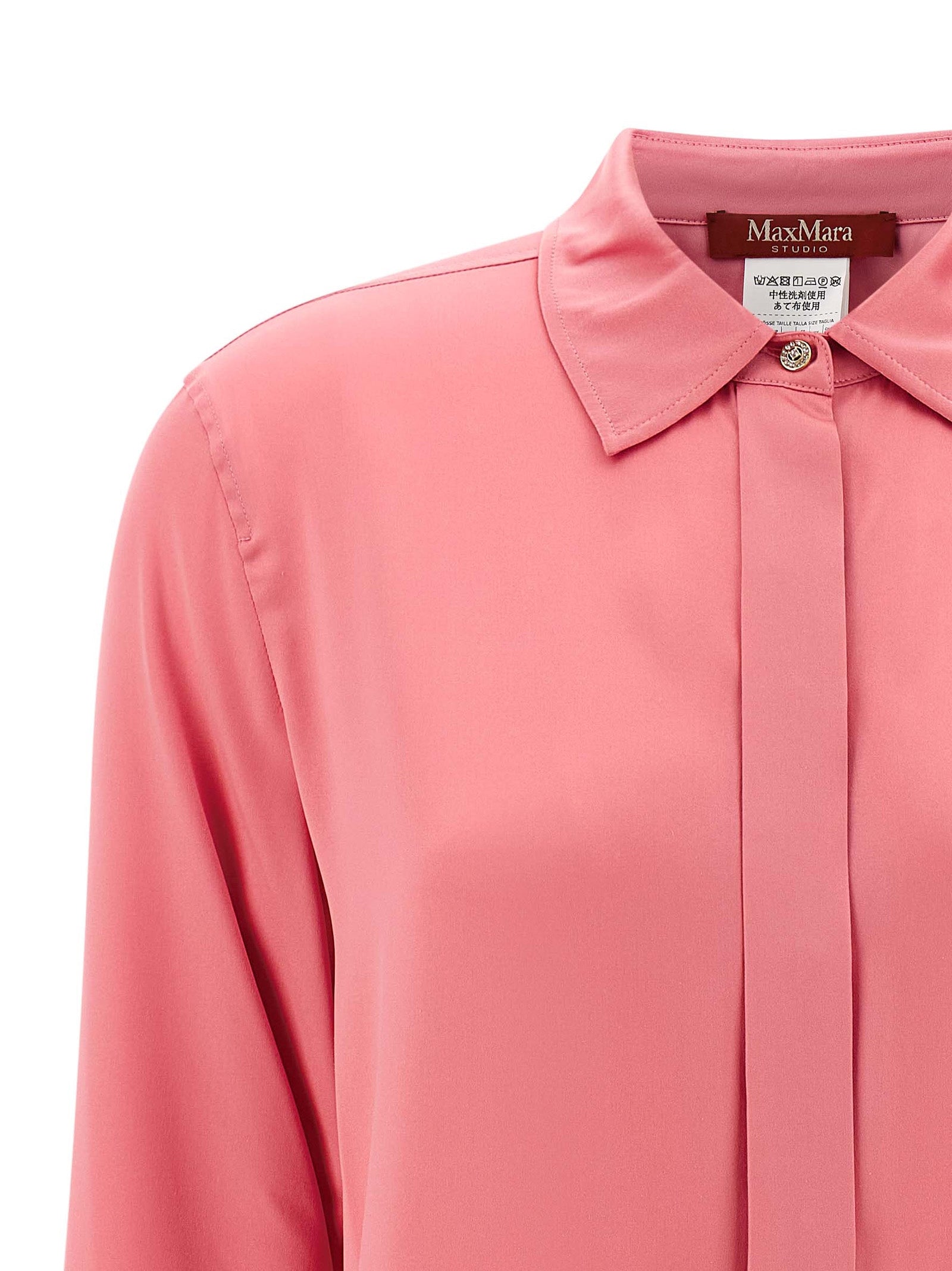 Max Mara Mehrfarbige Seidenbluse