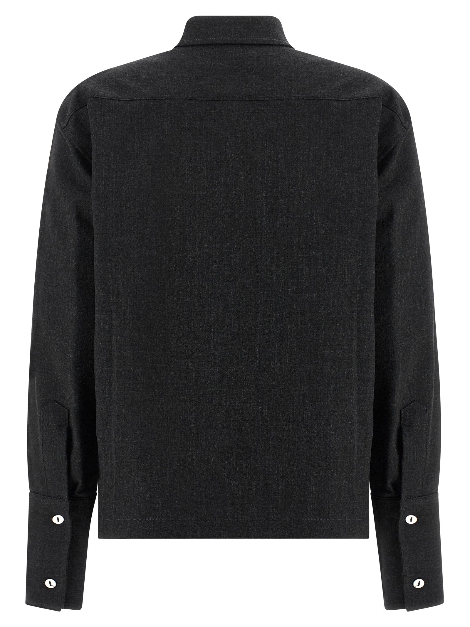 THELATEST Graue Polyester-Bluse