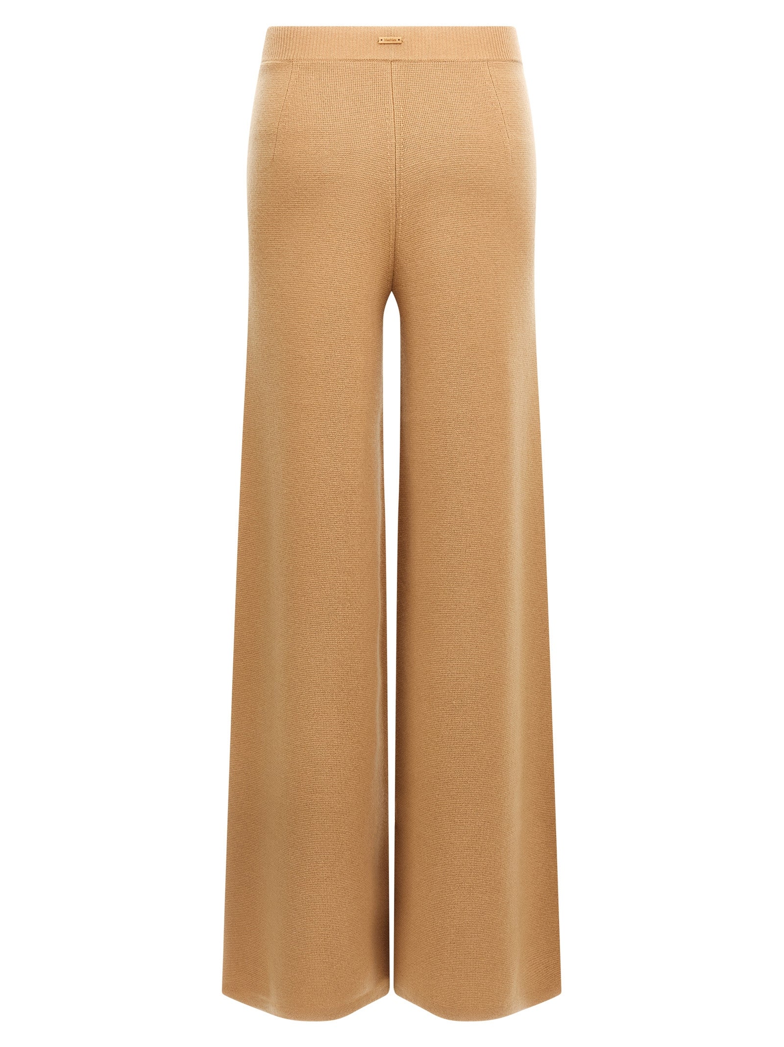 Max Mara Braune Woll-Freizeithose