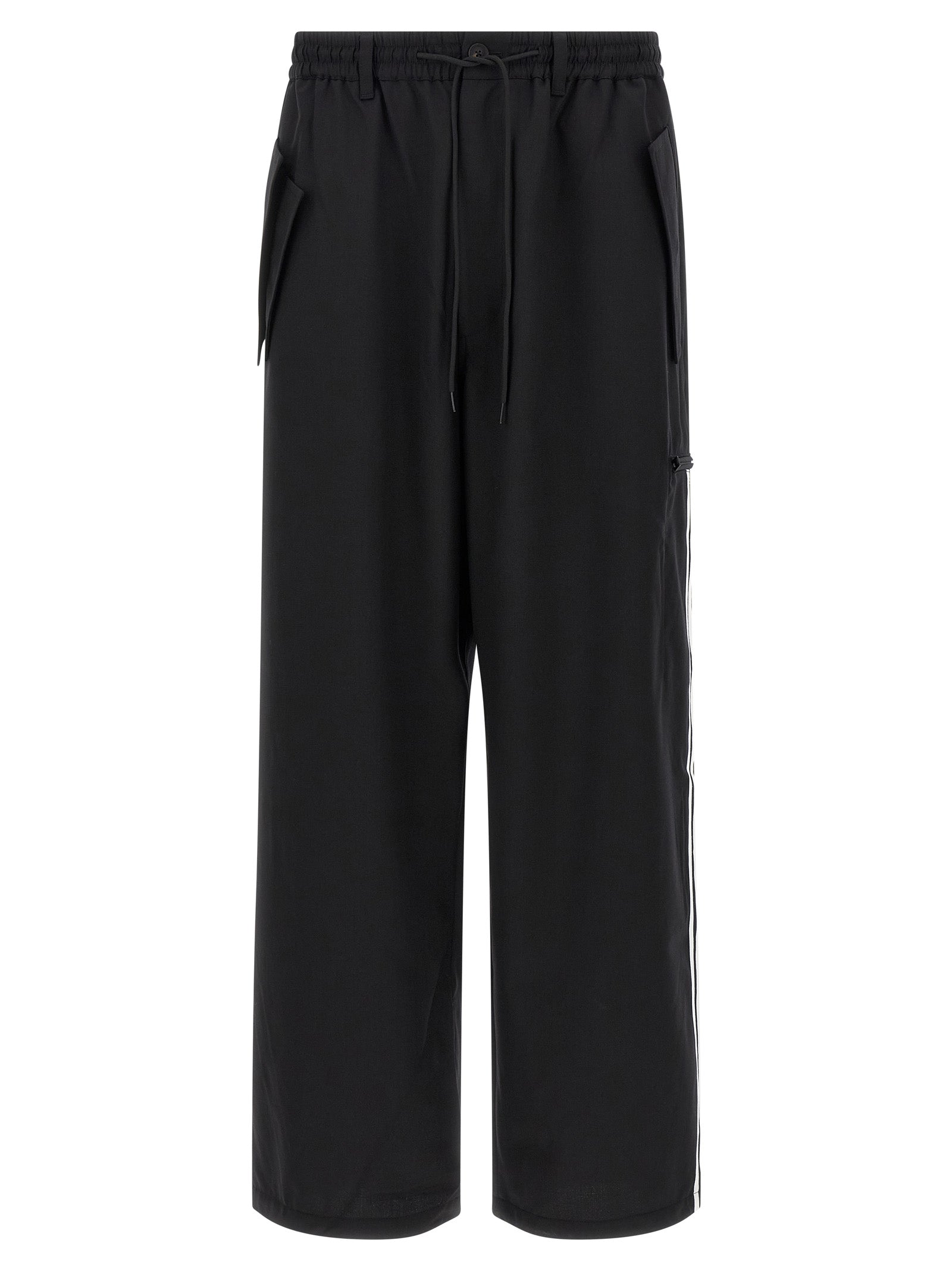 Y-3 Schwarze Freizeithose aus Polyester