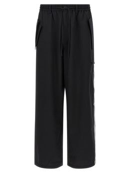 Y-3 Schwarze Freizeithose aus Polyester