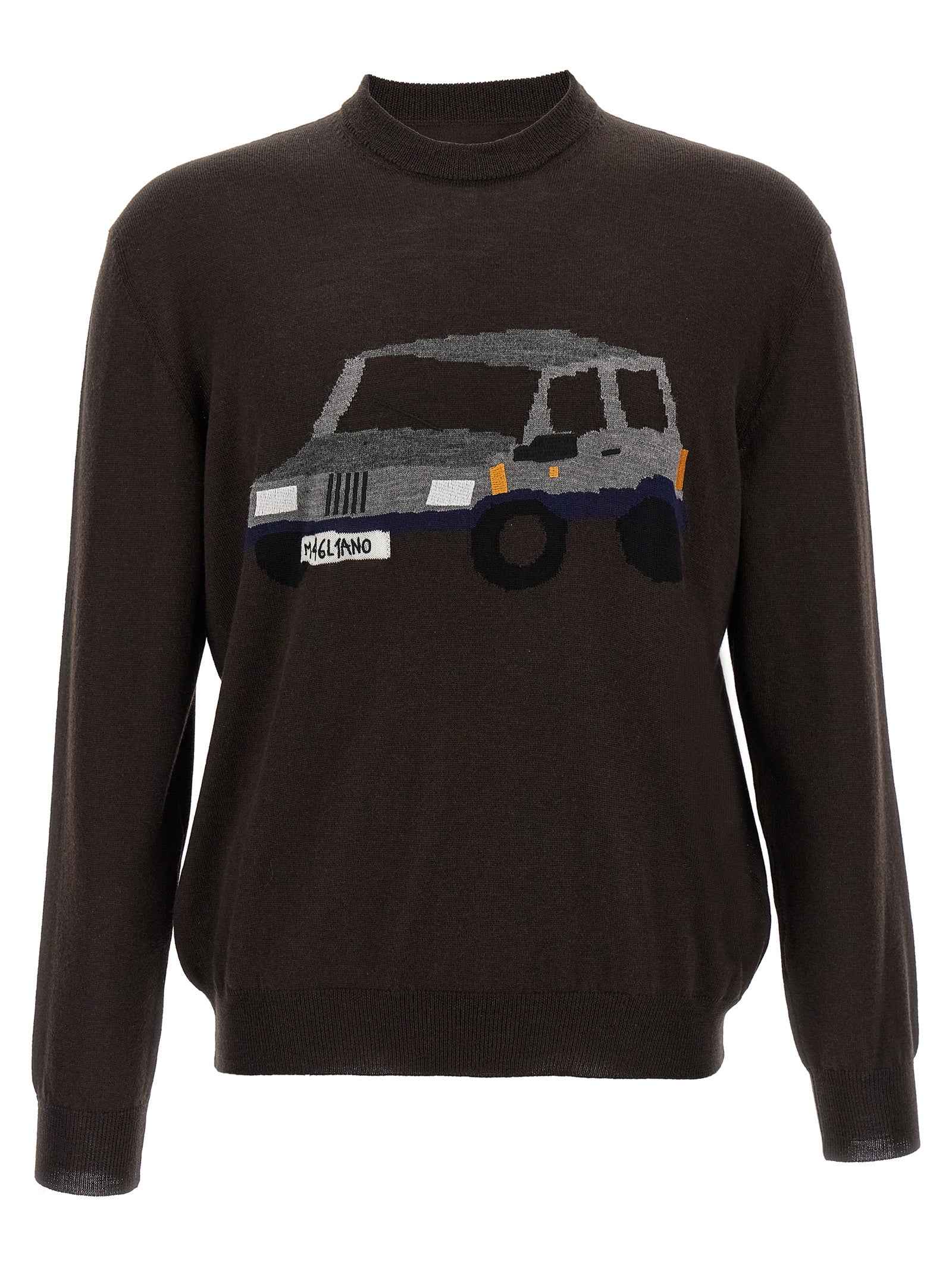 Magliano Brauner Wollcardigan