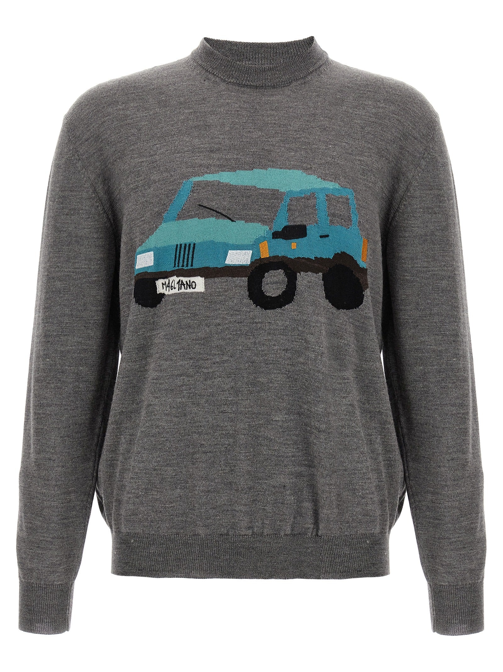 Magliano Grauer Wollcardigan
