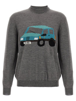Magliano Grauer Wollcardigan