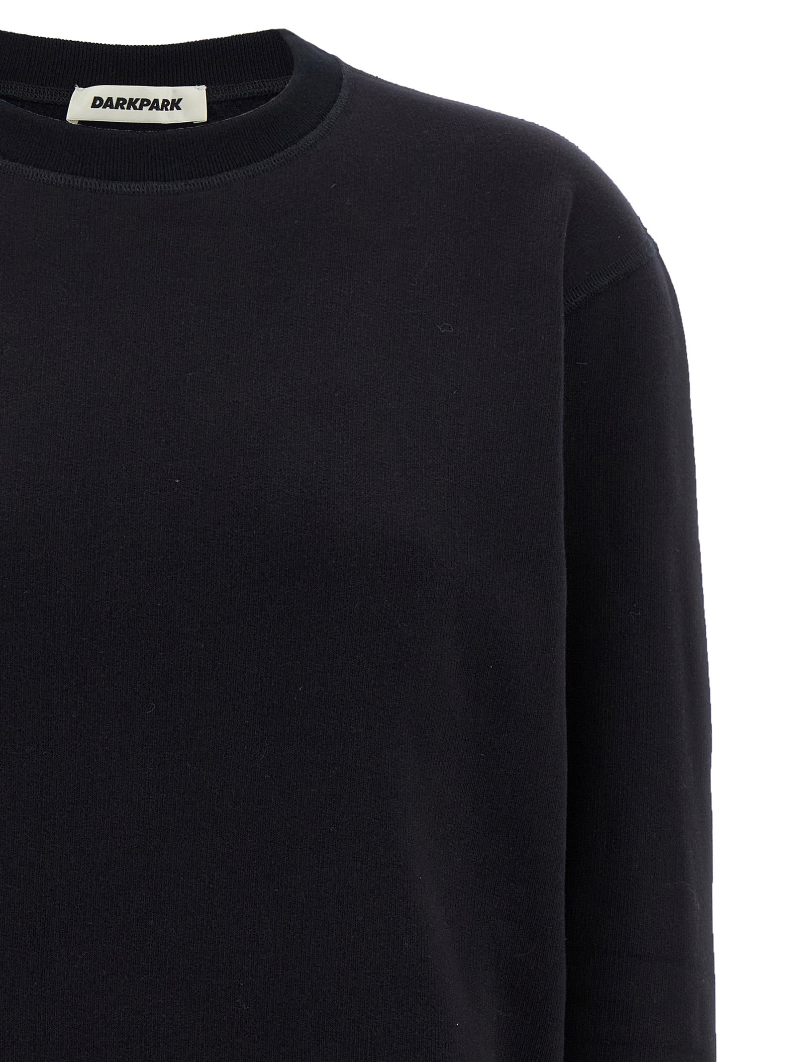 Darkpark Blauer Baumwoll-Sweatshirt
