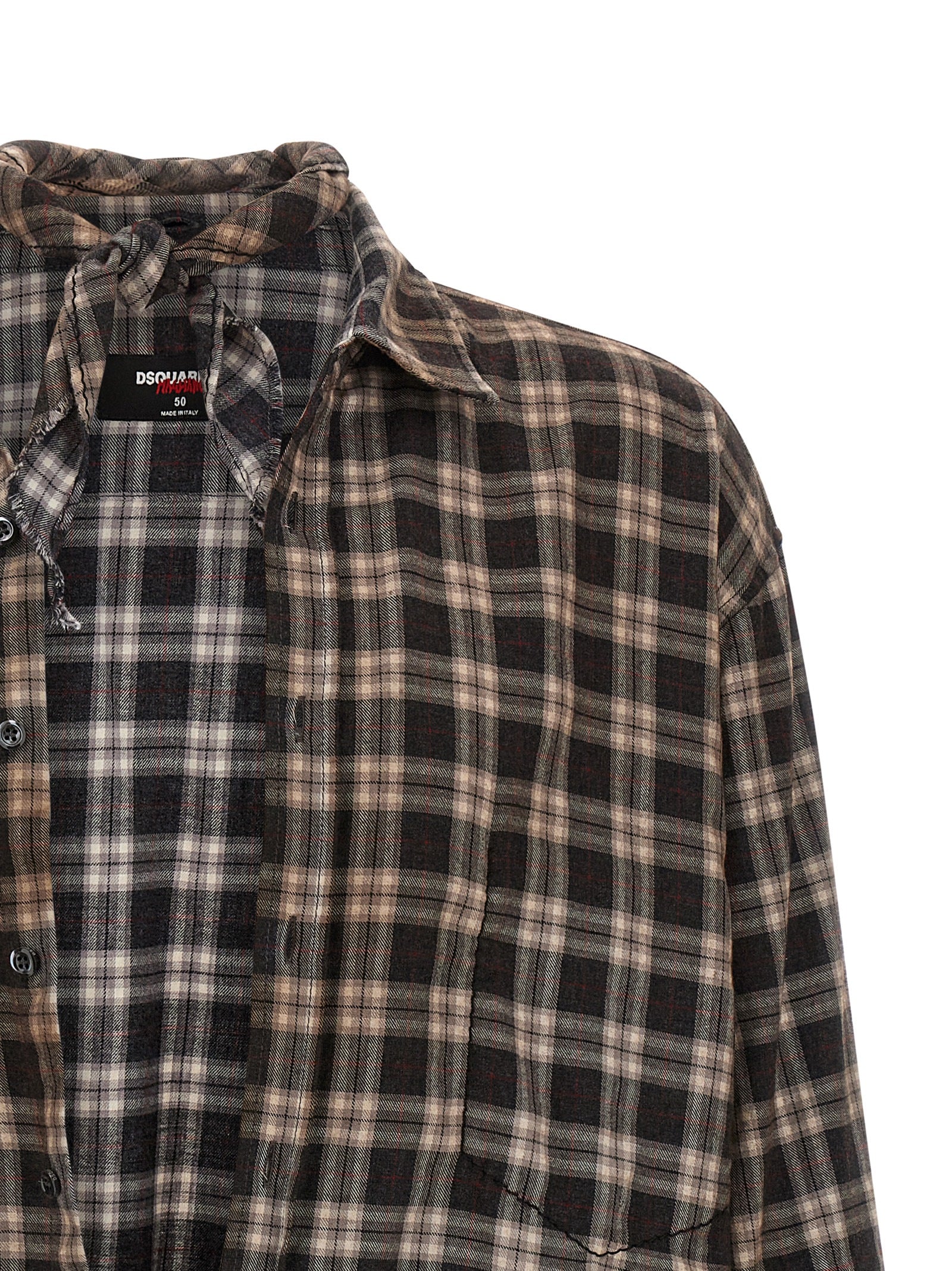 Dsquared² Mehrfarbige Baumwollbluse