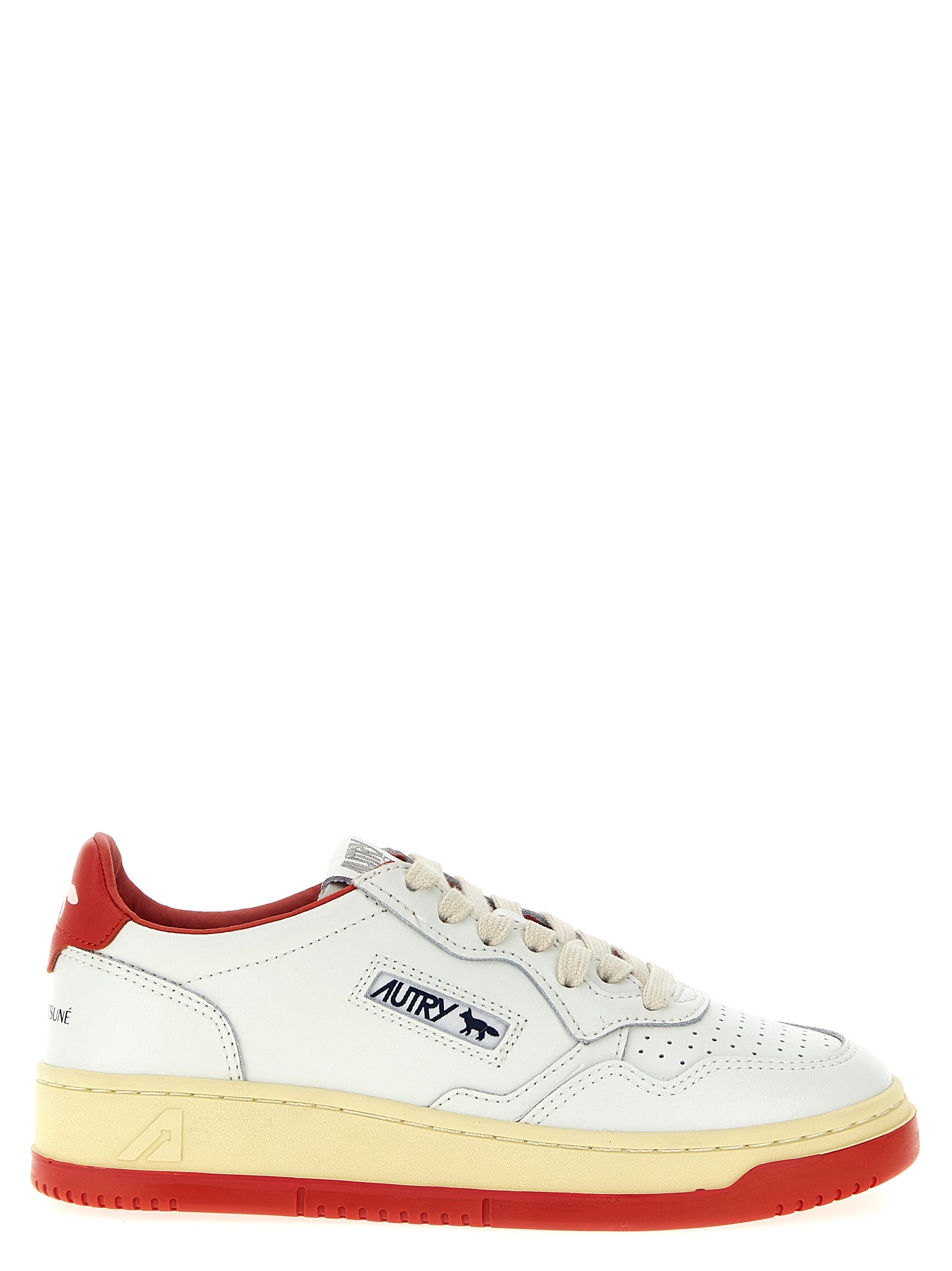 Autry Multicolor Ziegenleder Low-Top-Sneakers