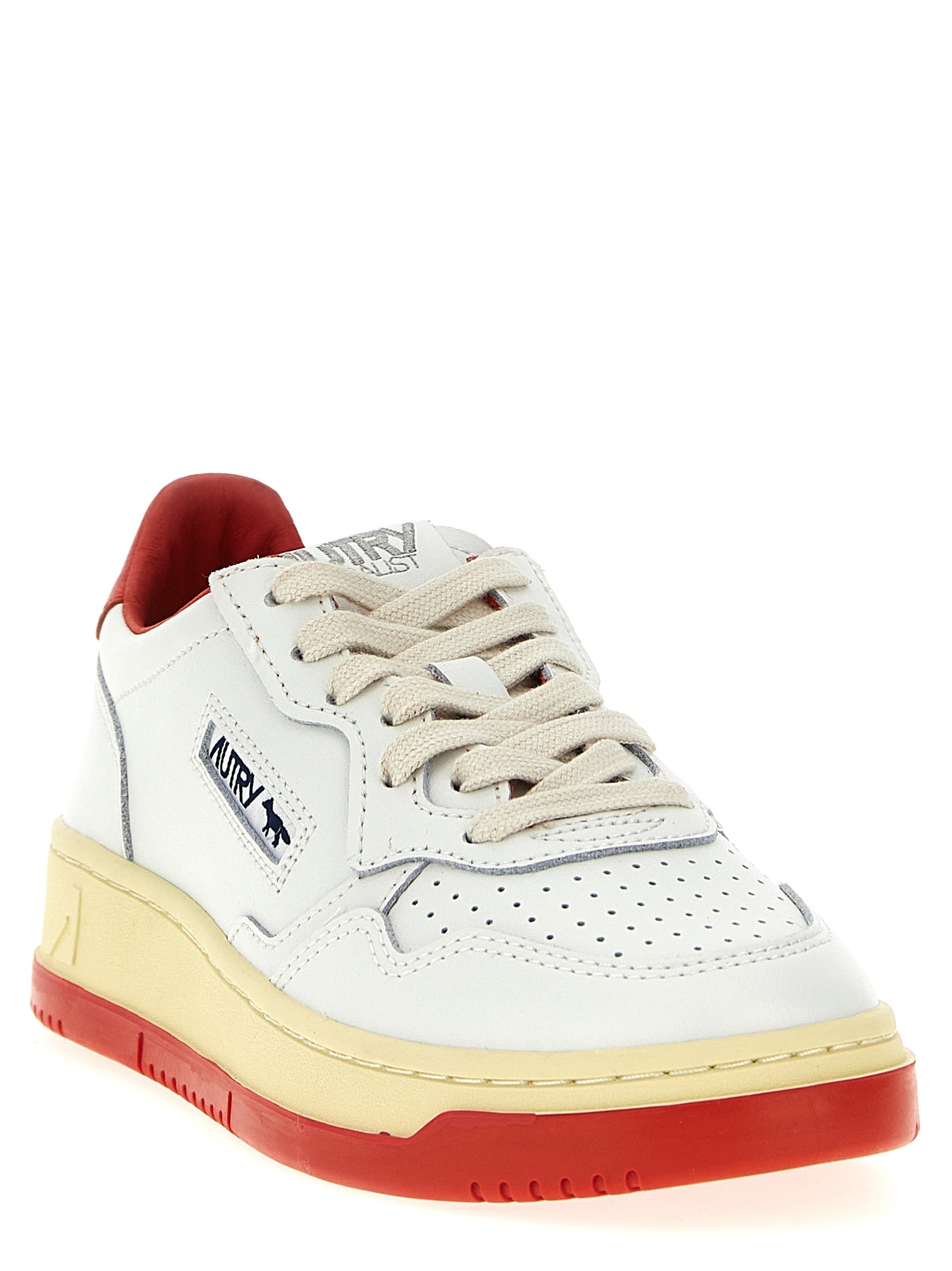 Autry Multicolor Ziegenleder Low-Top-Sneakers