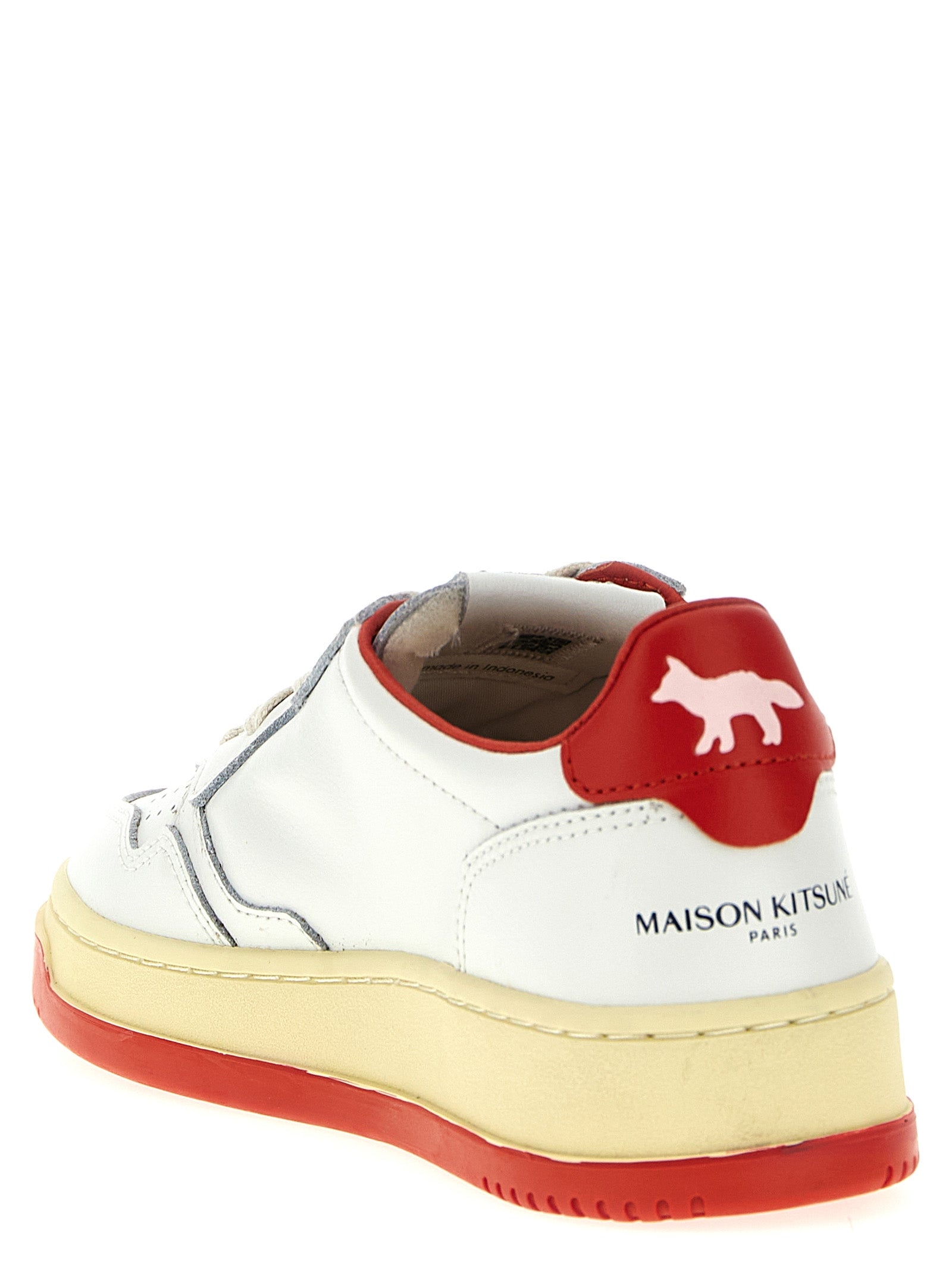 Autry Multicolor Ziegenleder Low-Top-Sneakers