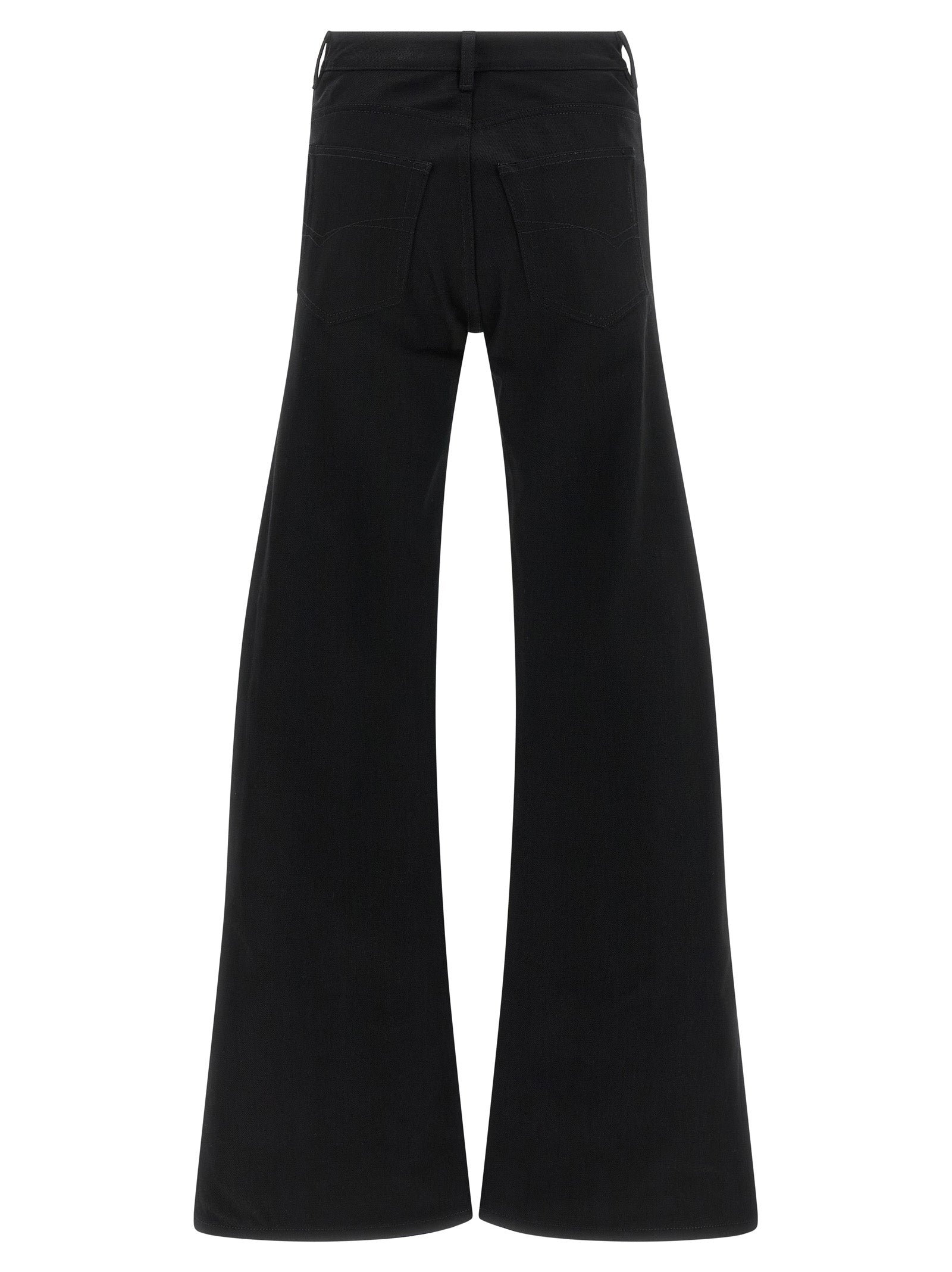 Balenciaga Schwarze Baumwoll-Schlagjeans