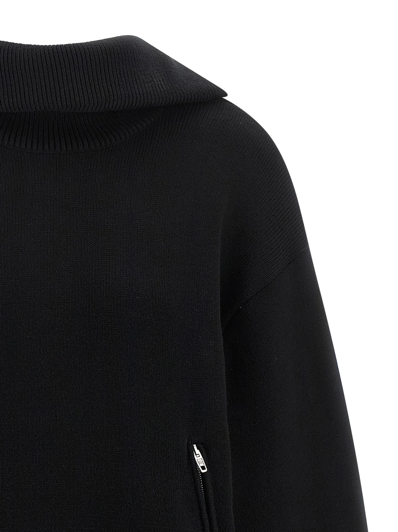 Balenciaga Schwarzer Baumwollcardigan