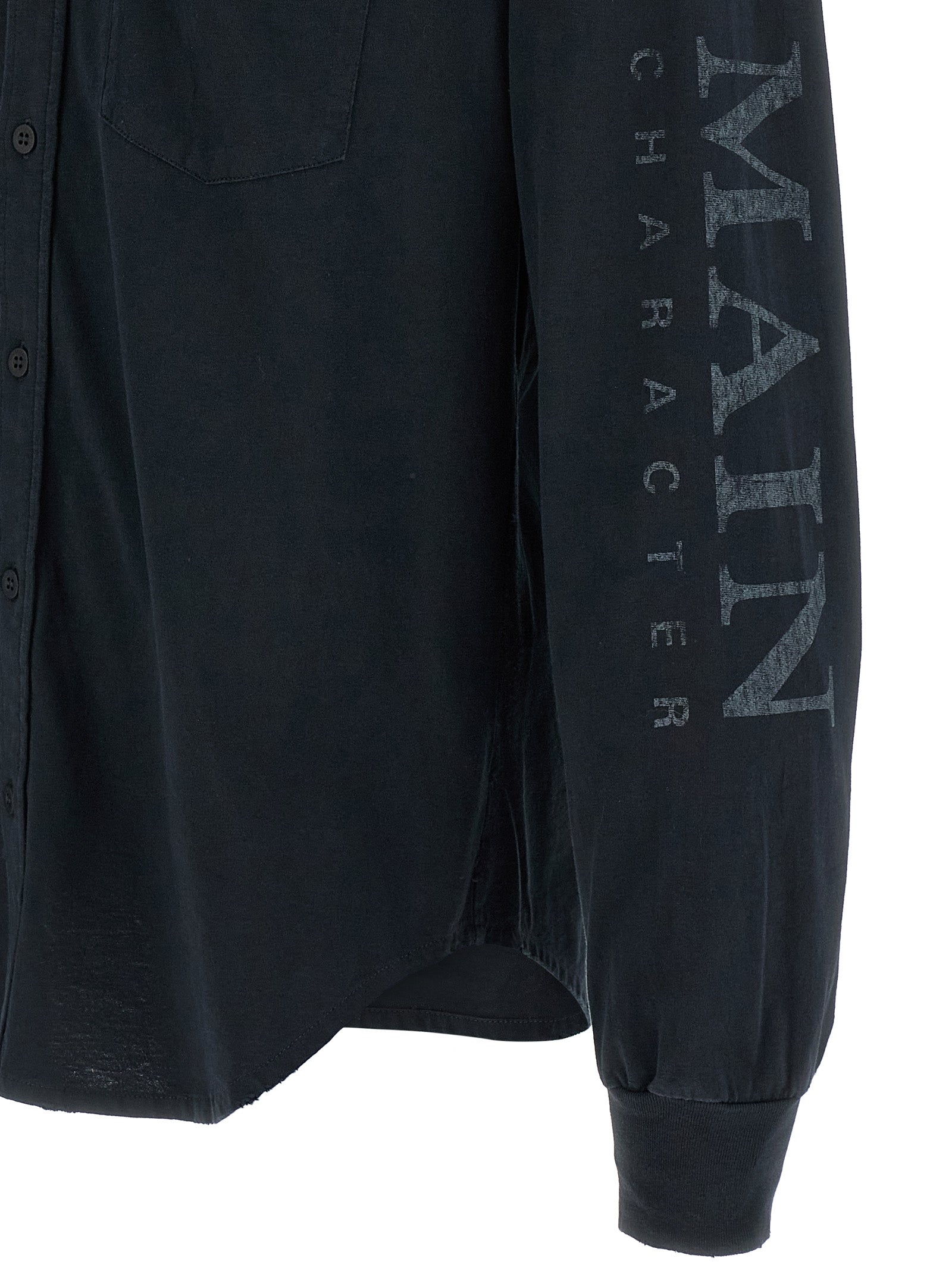 Balenciaga Schwarze Baumwollbluse