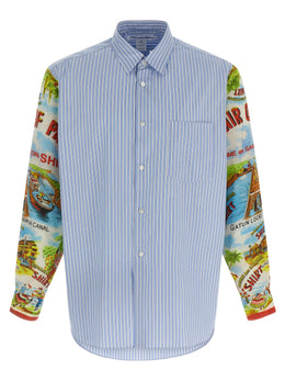 Comme Des Garçons Mehrfarbige Baumwollbluse
