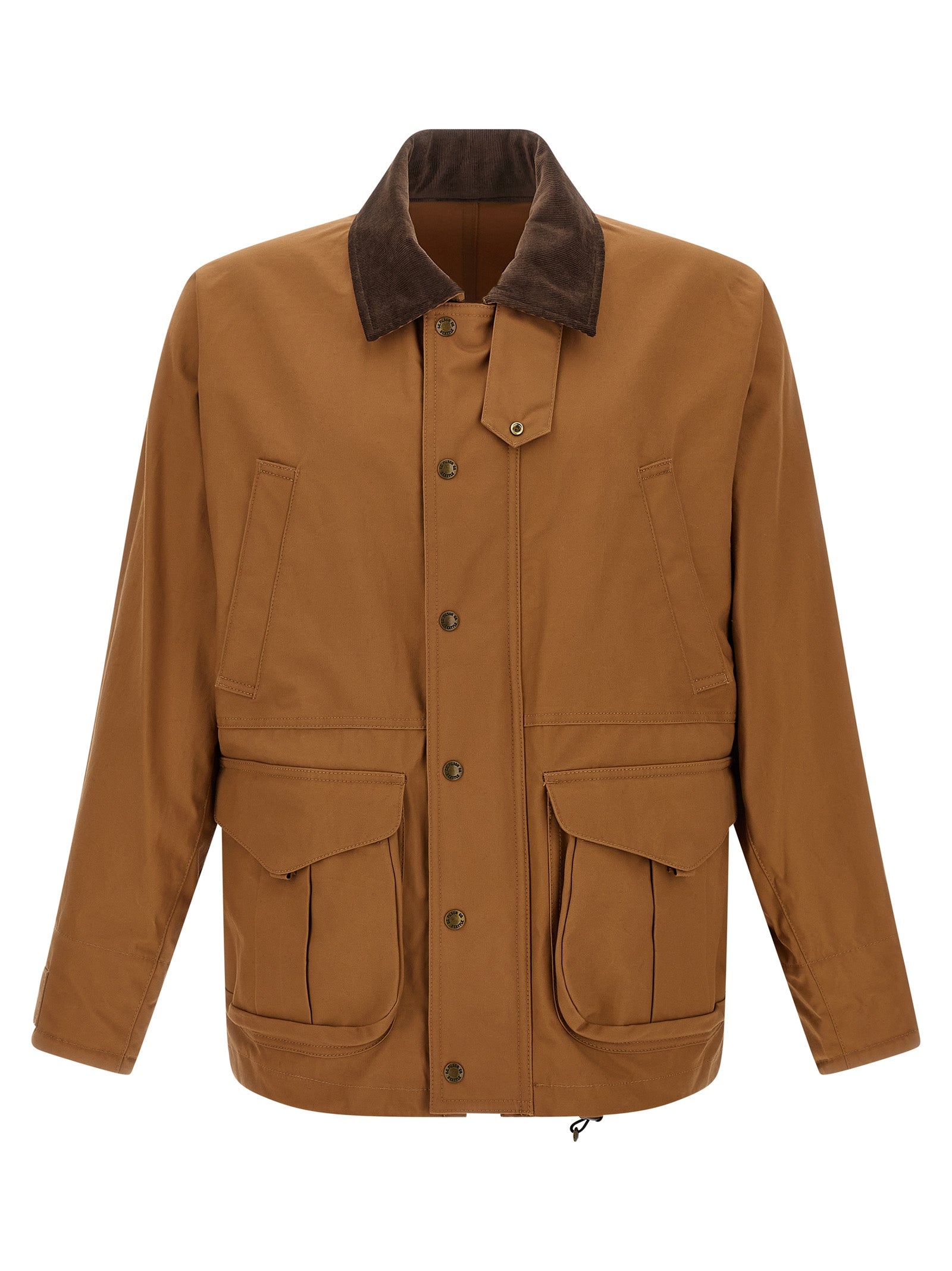 Junya Watanabe Baumwoll-Jacke in Braun