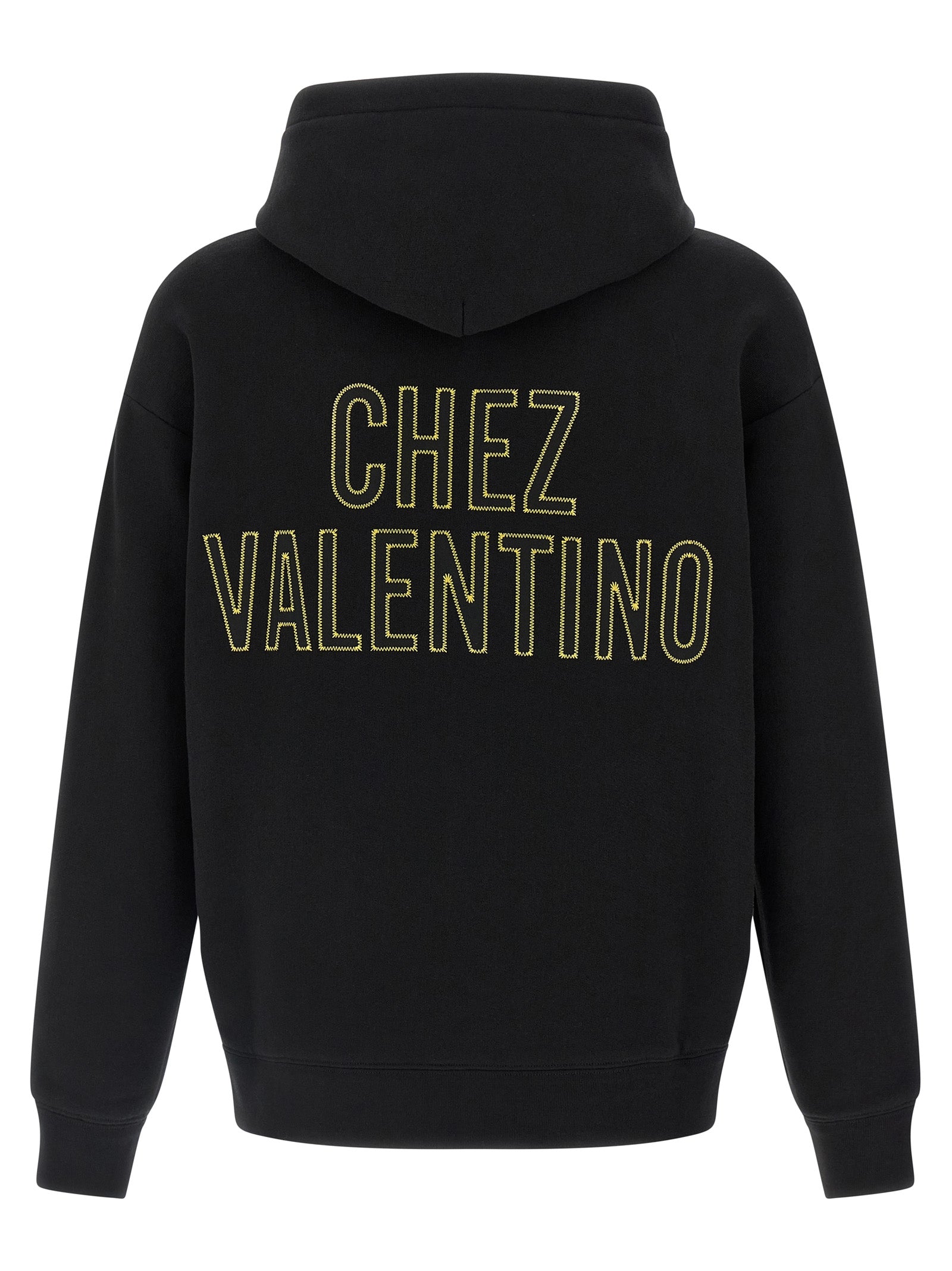 Valentino Garavani Schwarzer Baumwoll-Sweatshirt