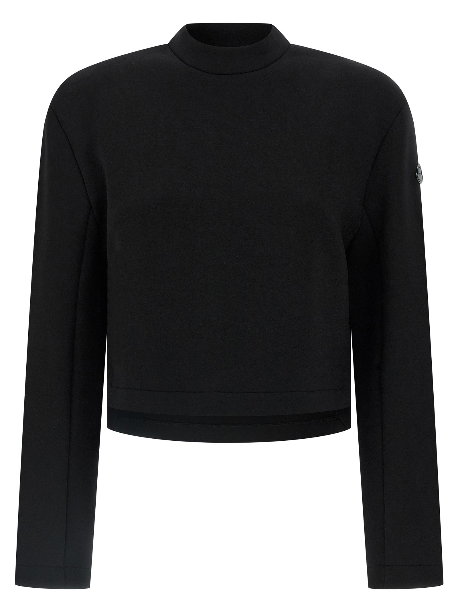 MONCLER GENIUS Schwarzer Sweatshirt aus Viskose