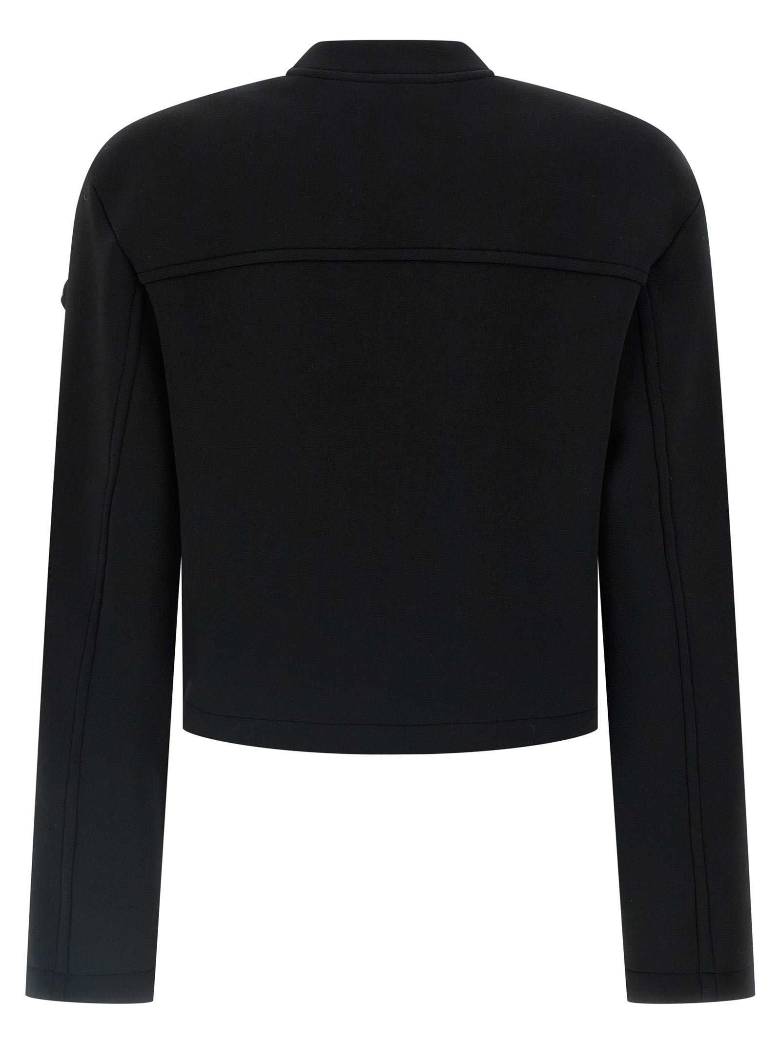 MONCLER GENIUS Schwarzer Sweatshirt aus Viskose
