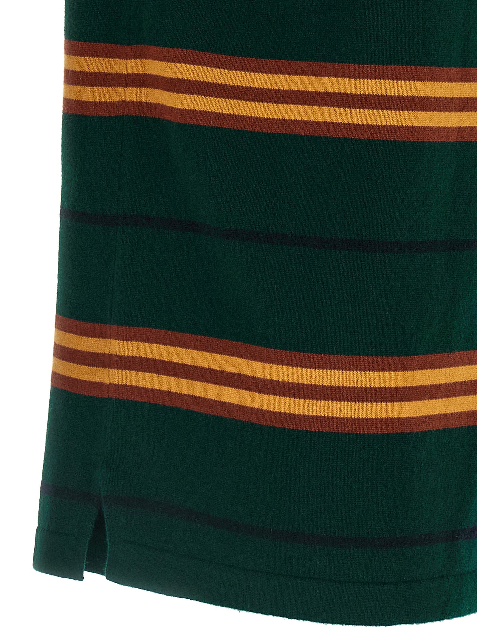 Guest in Residence Bicolor Cashmere Polo Shirt