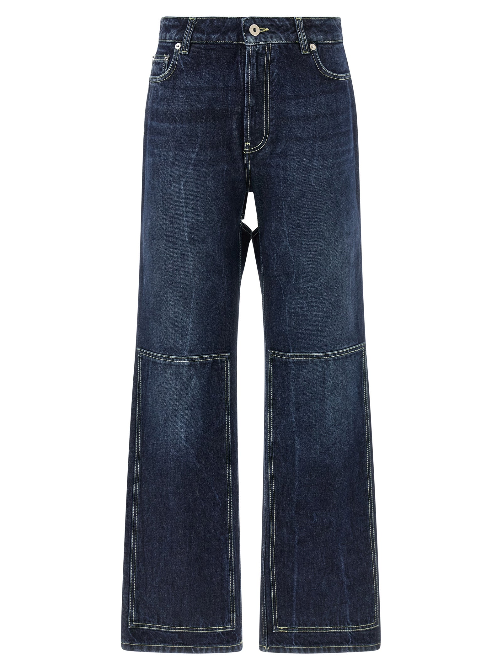 Jean Paul Gaultier Blaue Baumwolljeans Denim