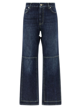 Jean Paul Gaultier Blaue Baumwolljeans Denim