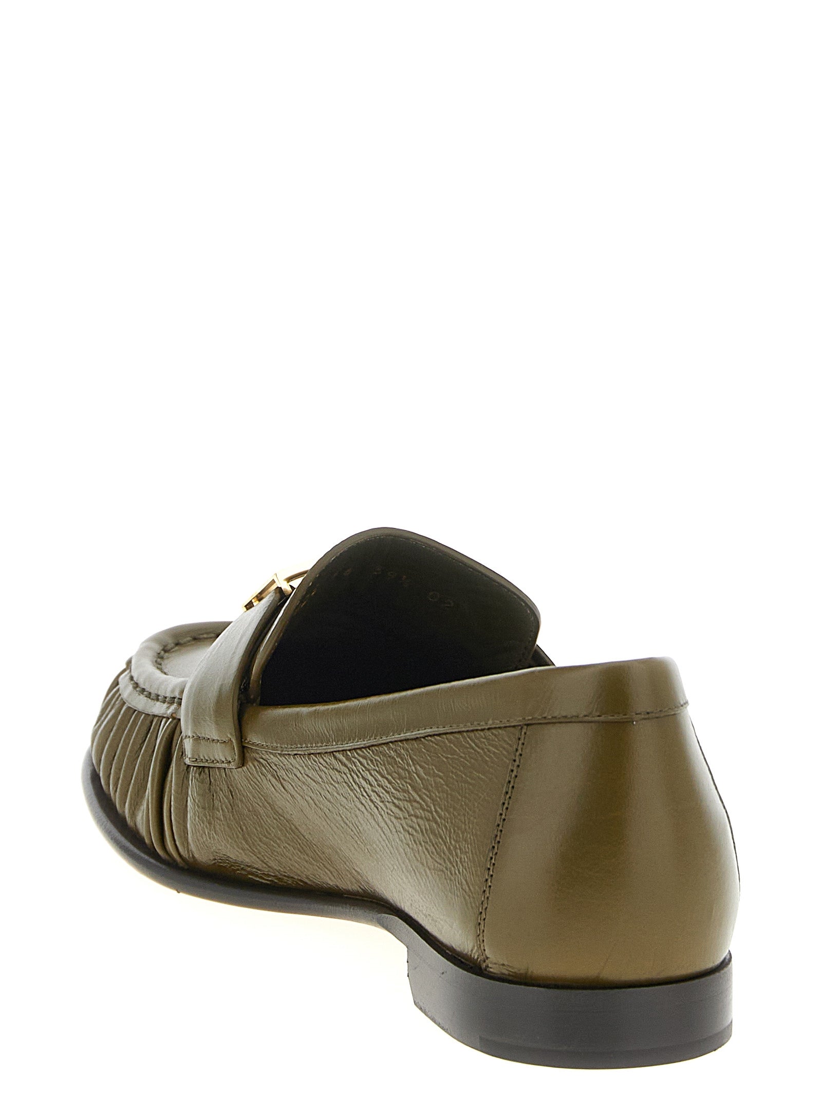 Fendi Bicolor Lammleder Loafer zum Hineinschlüpfen