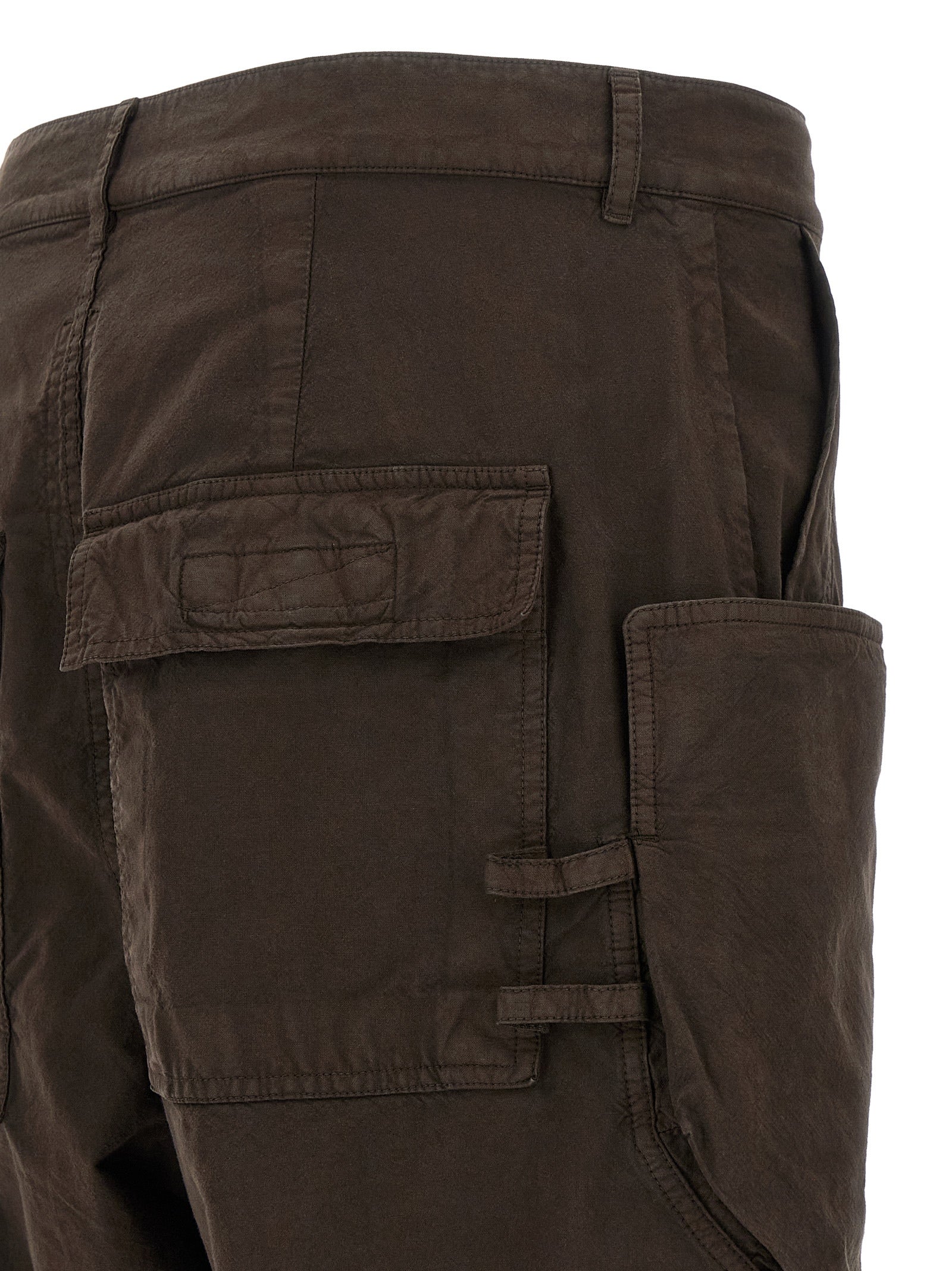 DRKSHDW Braune Cargohose aus Baumwolle