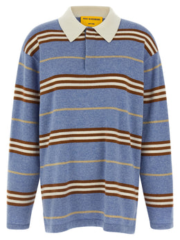 Guest in Residence Blaues Kaschmir-Poloshirt