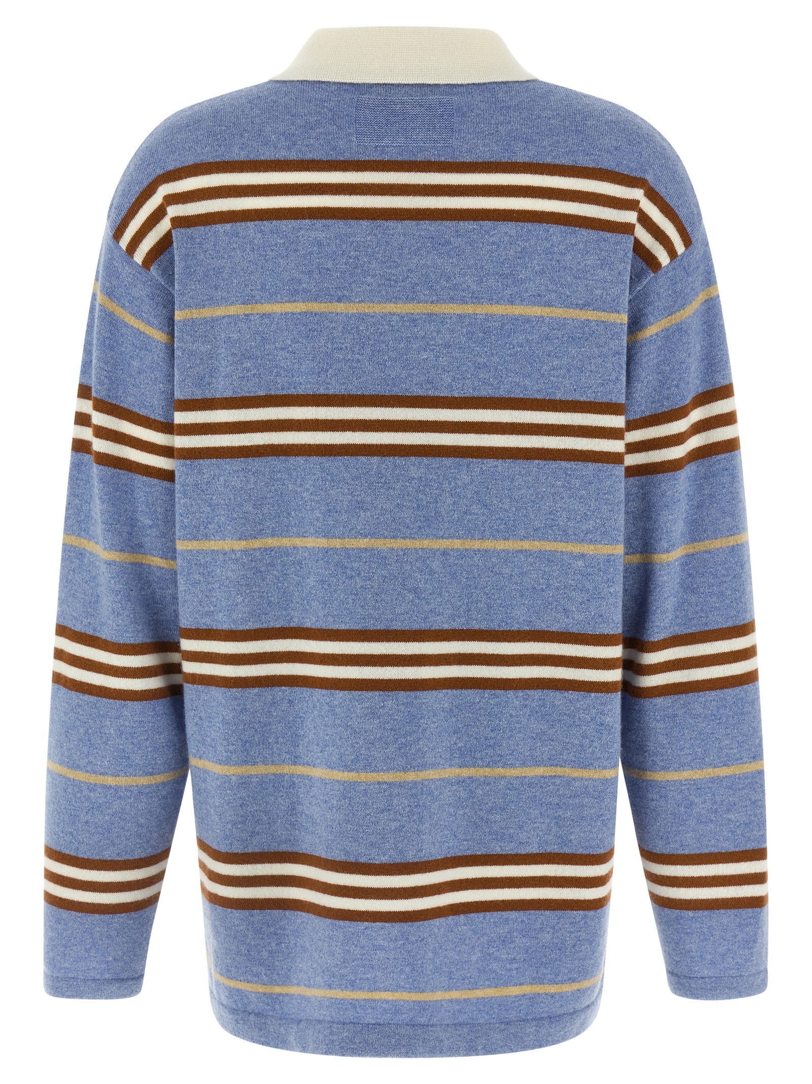 Guest in Residence Blaues Kaschmir-Poloshirt
