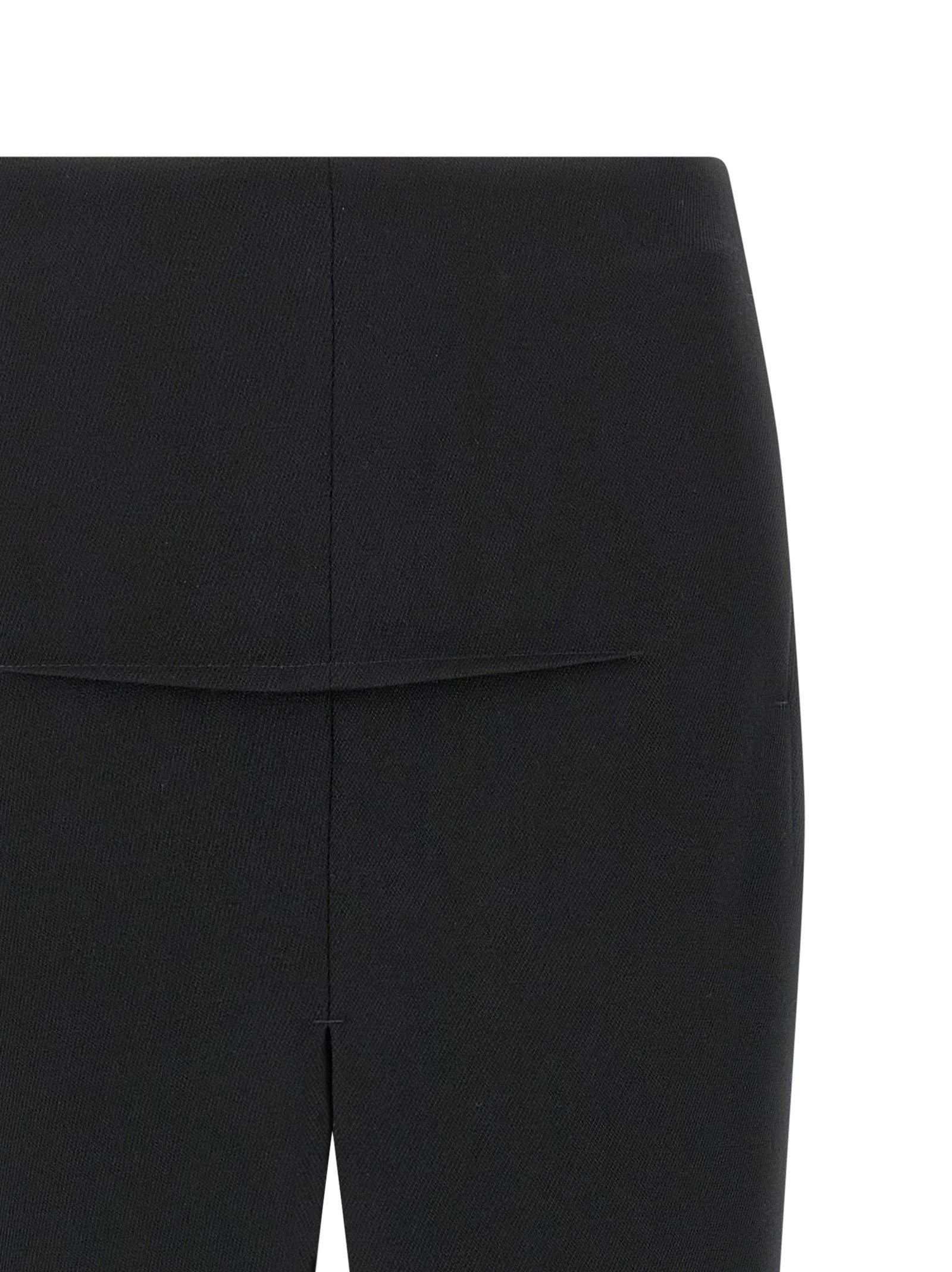 Rick Owens Minirock aus schwarzer Schurwolle