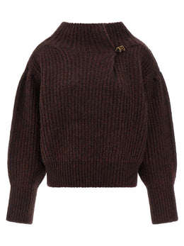 Dries Van Noten Mehrfarbige Wollstrickjacke