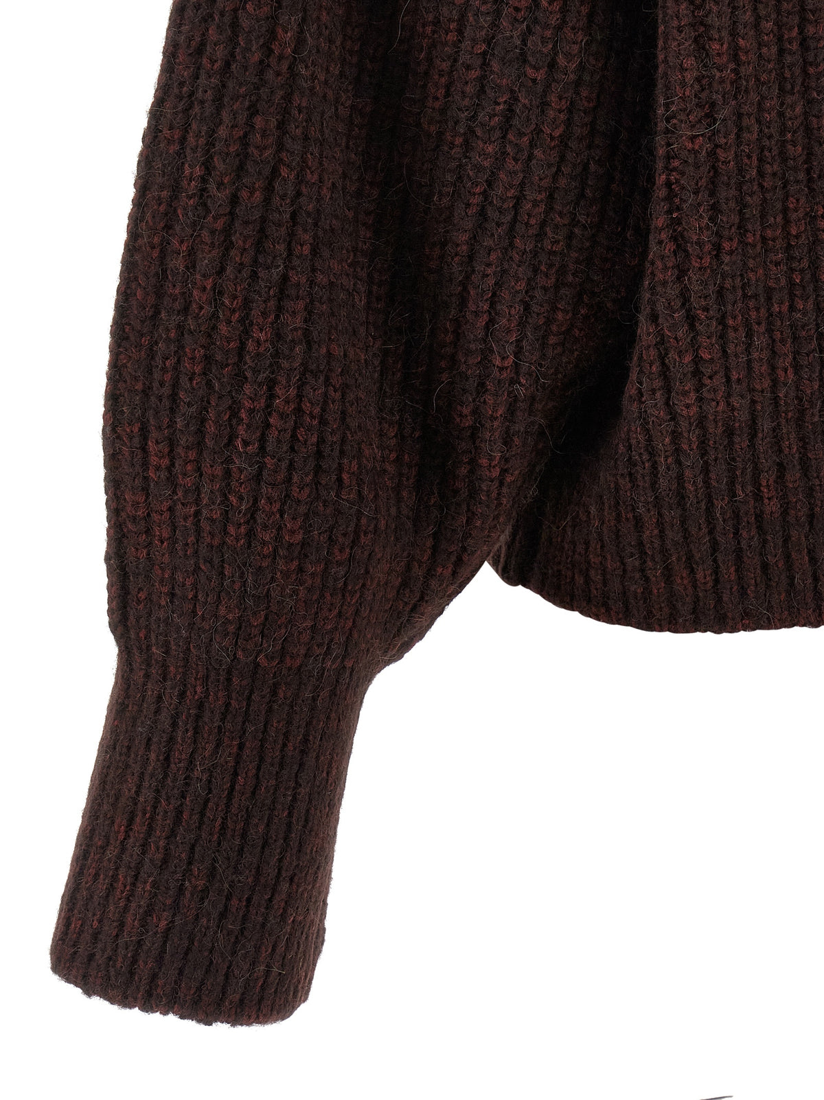 Dries Van Noten Mehrfarbige Wollstrickjacke