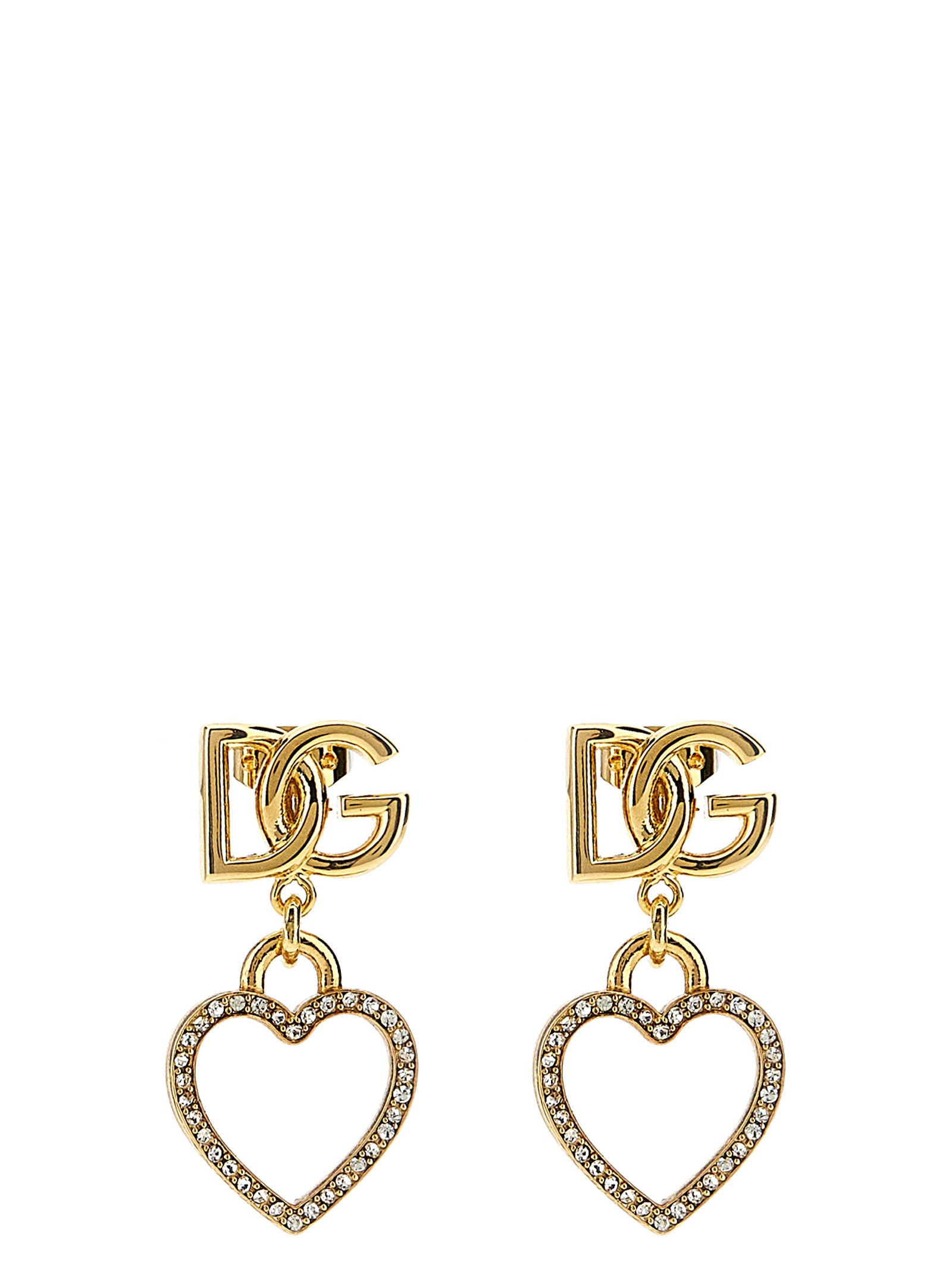 Dolce & Gabbana Ohrringe aus Goldmessing