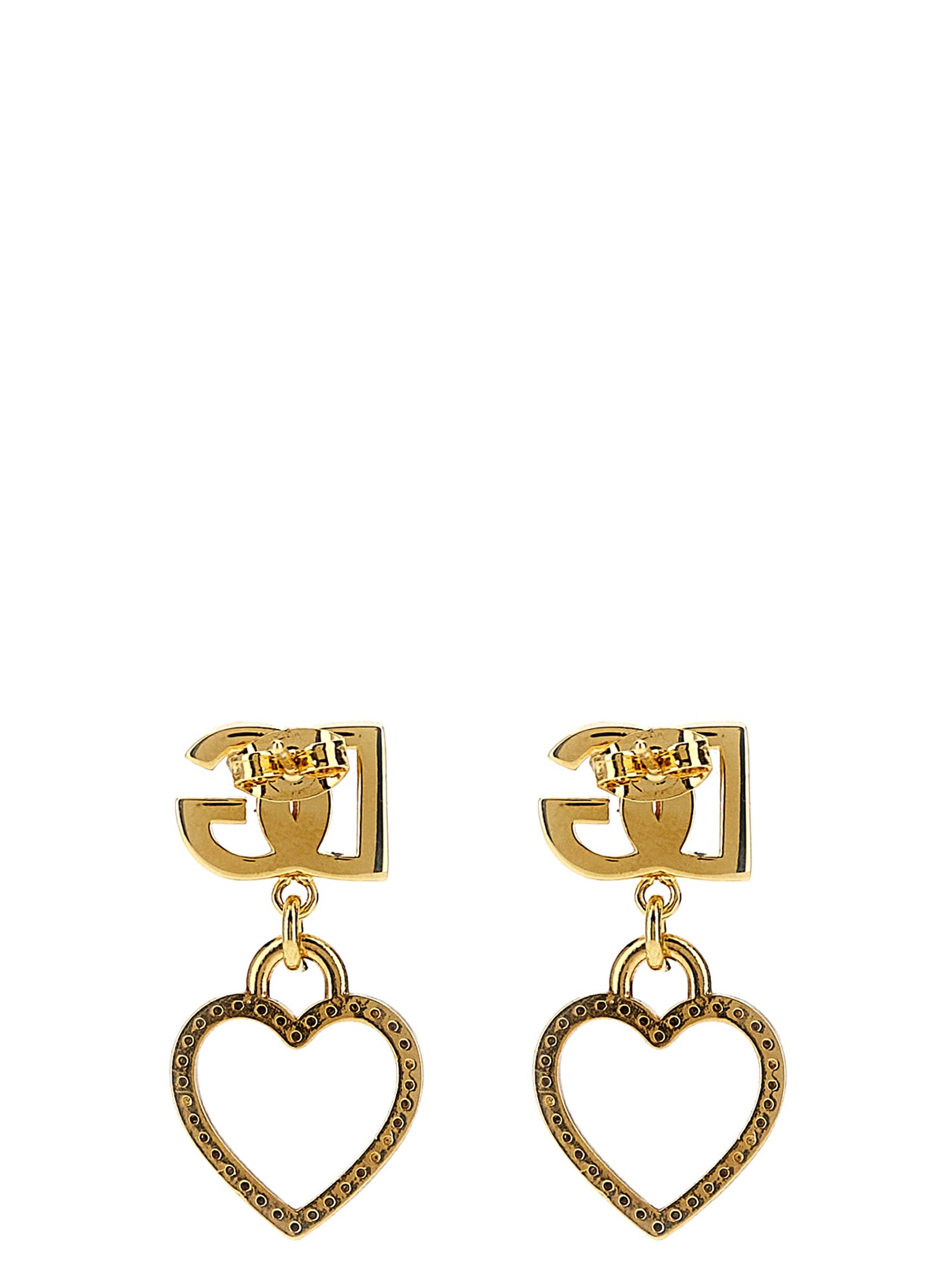 Dolce & Gabbana Ohrringe aus Goldmessing