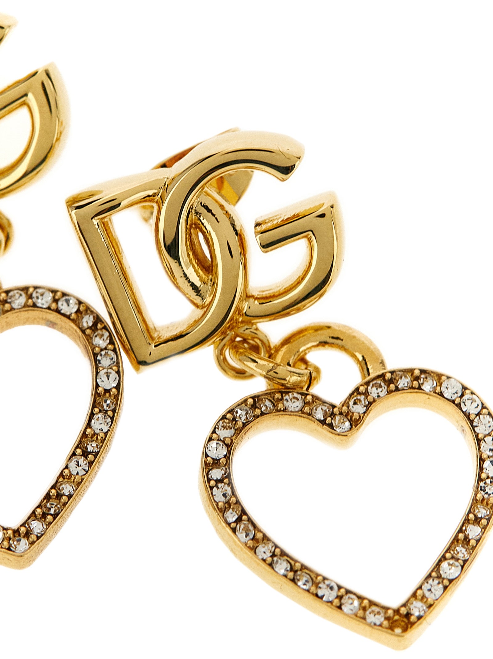 Dolce & Gabbana Ohrringe aus Goldmessing