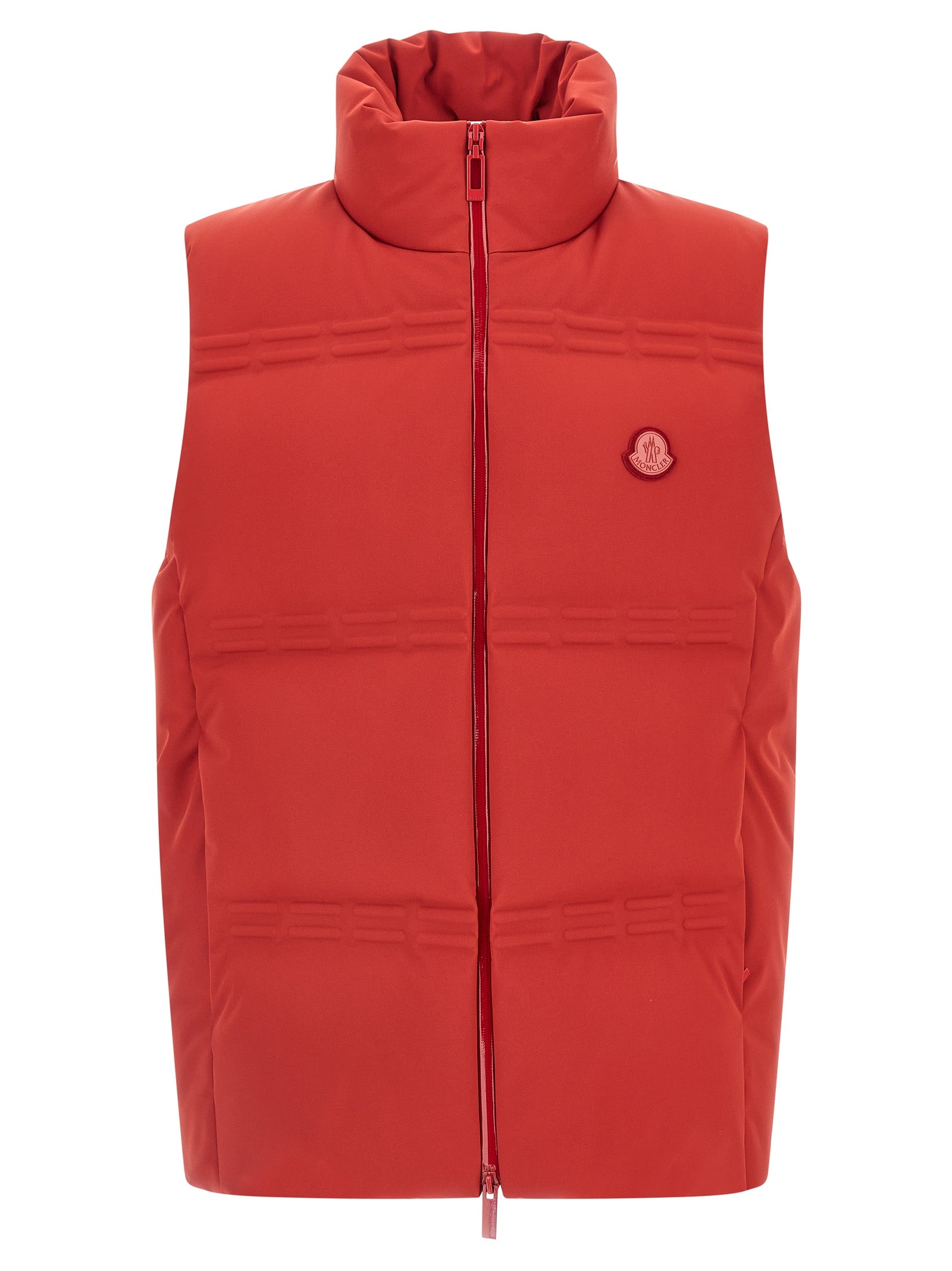 MONCLER GENIUS Ärmellose Weste aus mehrfarbigem Polyamid