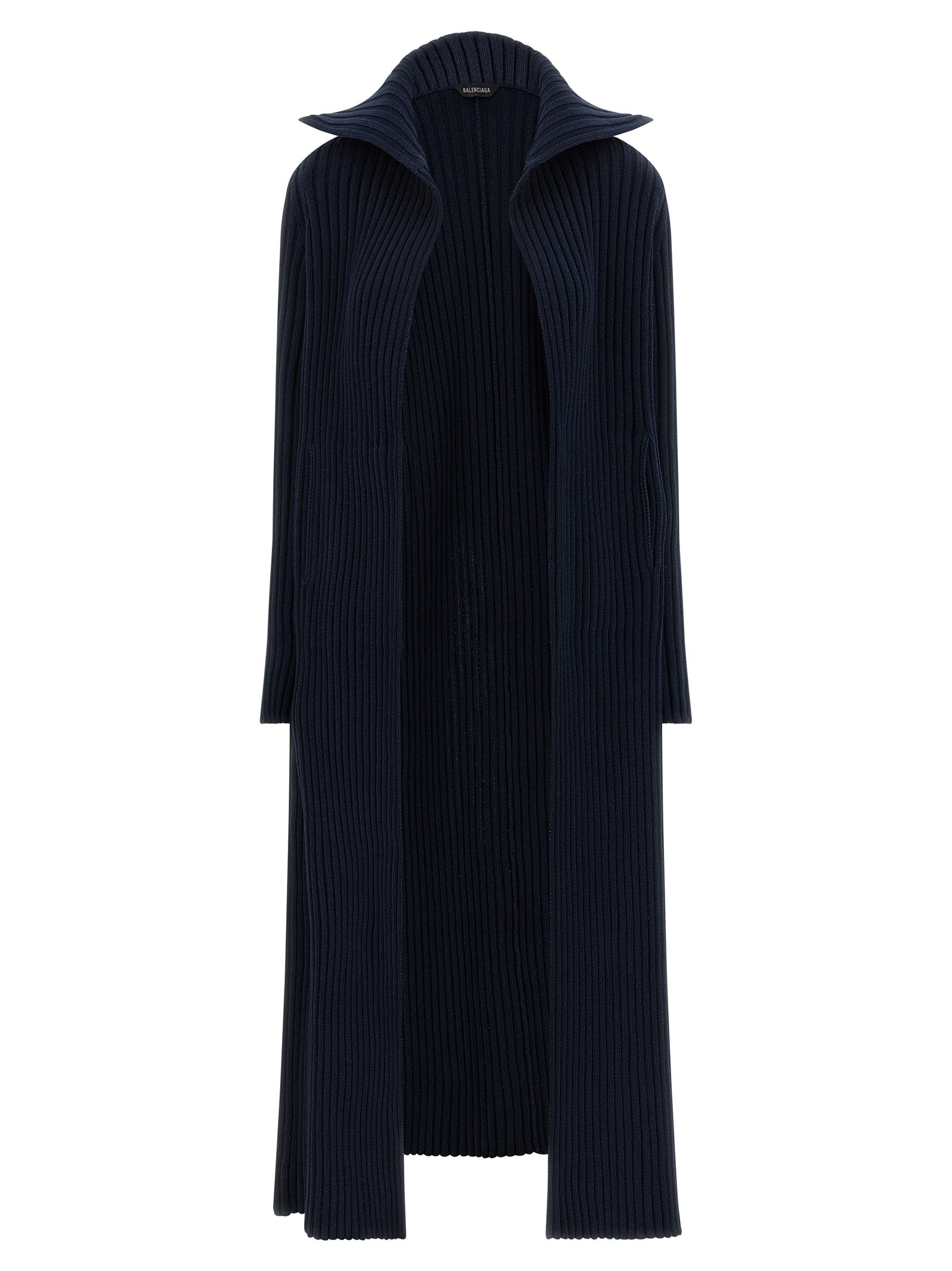 Balenciaga Blauer Cardigan aus Polyester