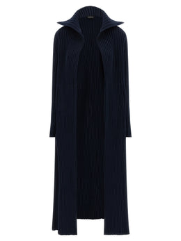 Balenciaga Blauer Cardigan aus Polyester