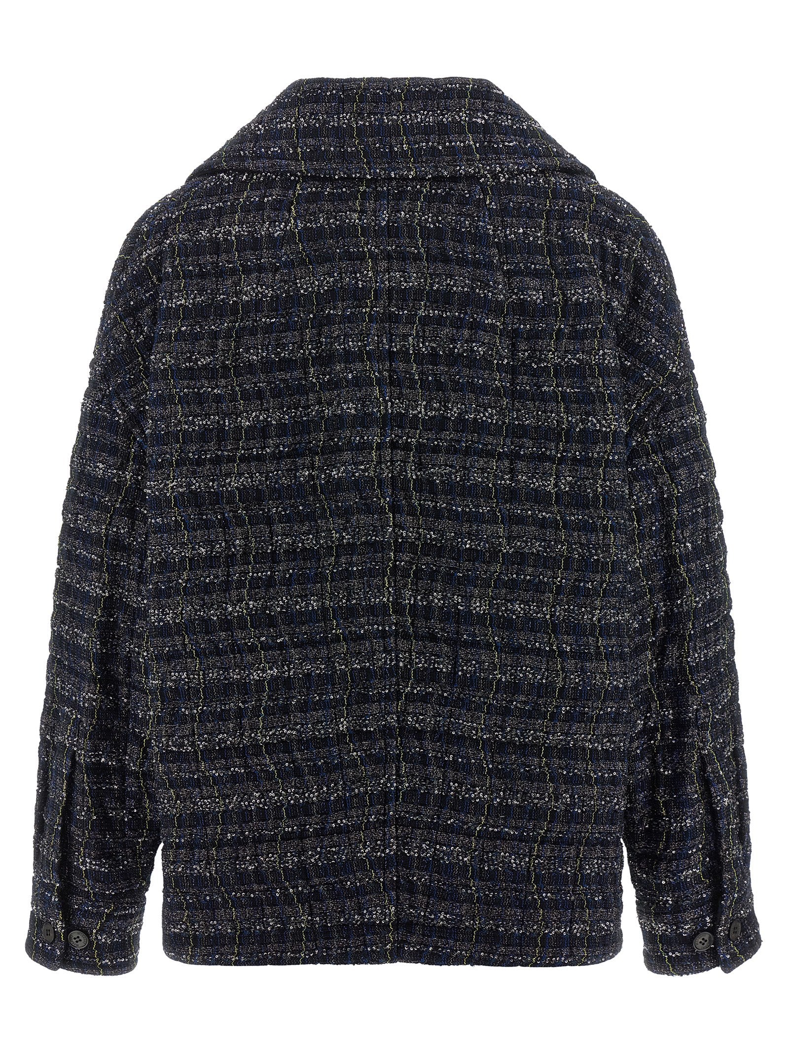 Missoni Blauer Mantel aus Viskose