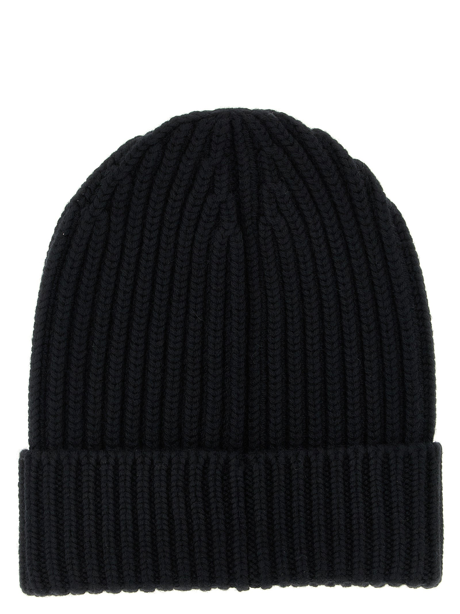 Dolce & Gabbana Schwarze Wollmütze