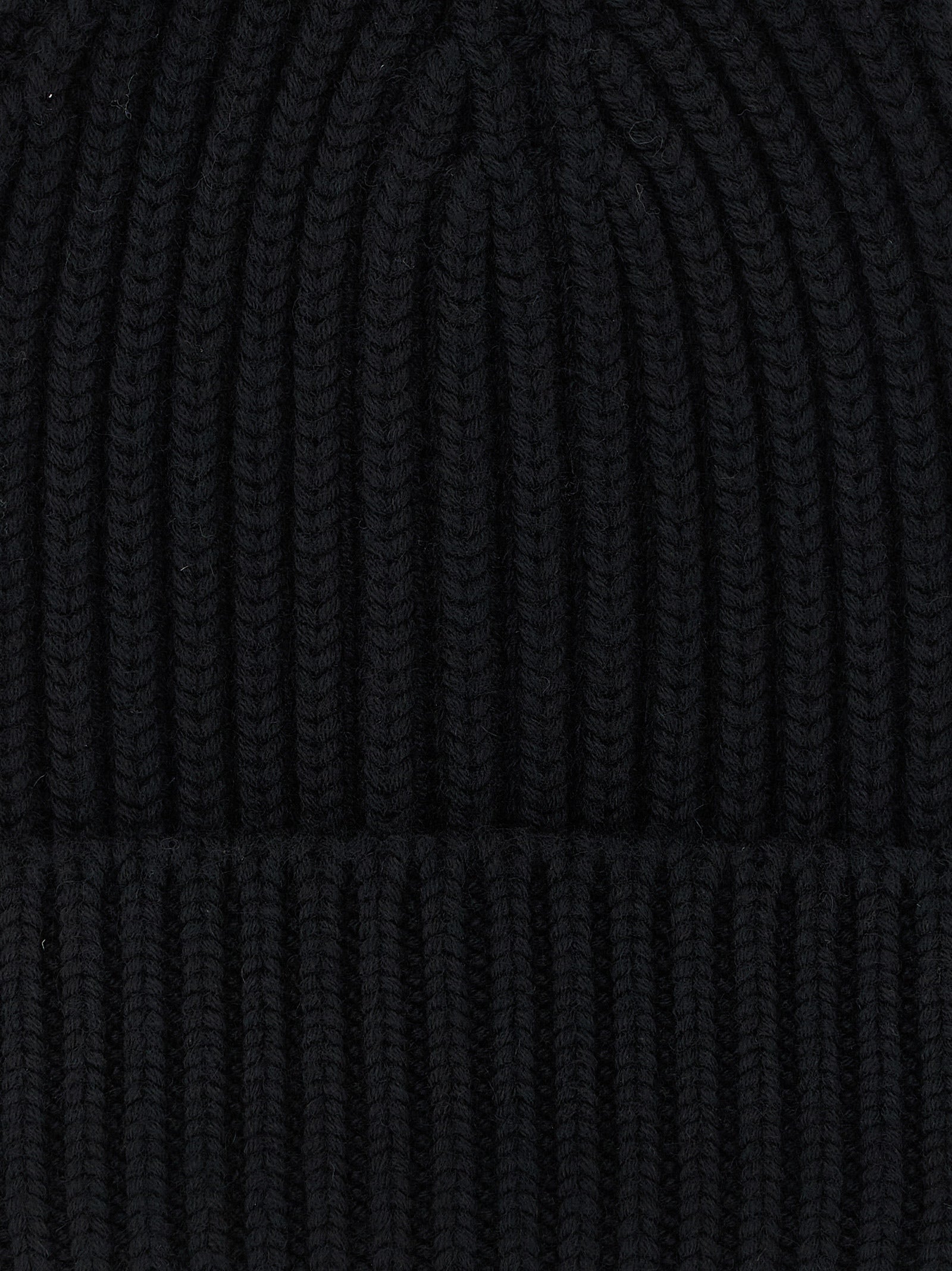 Dolce & Gabbana Schwarze Wollmütze