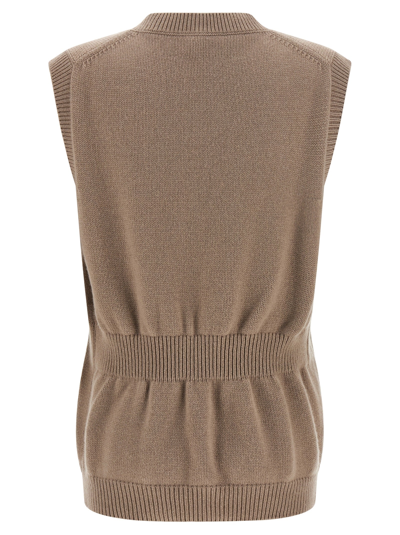 Fendi Beige Kaschmir-Weste