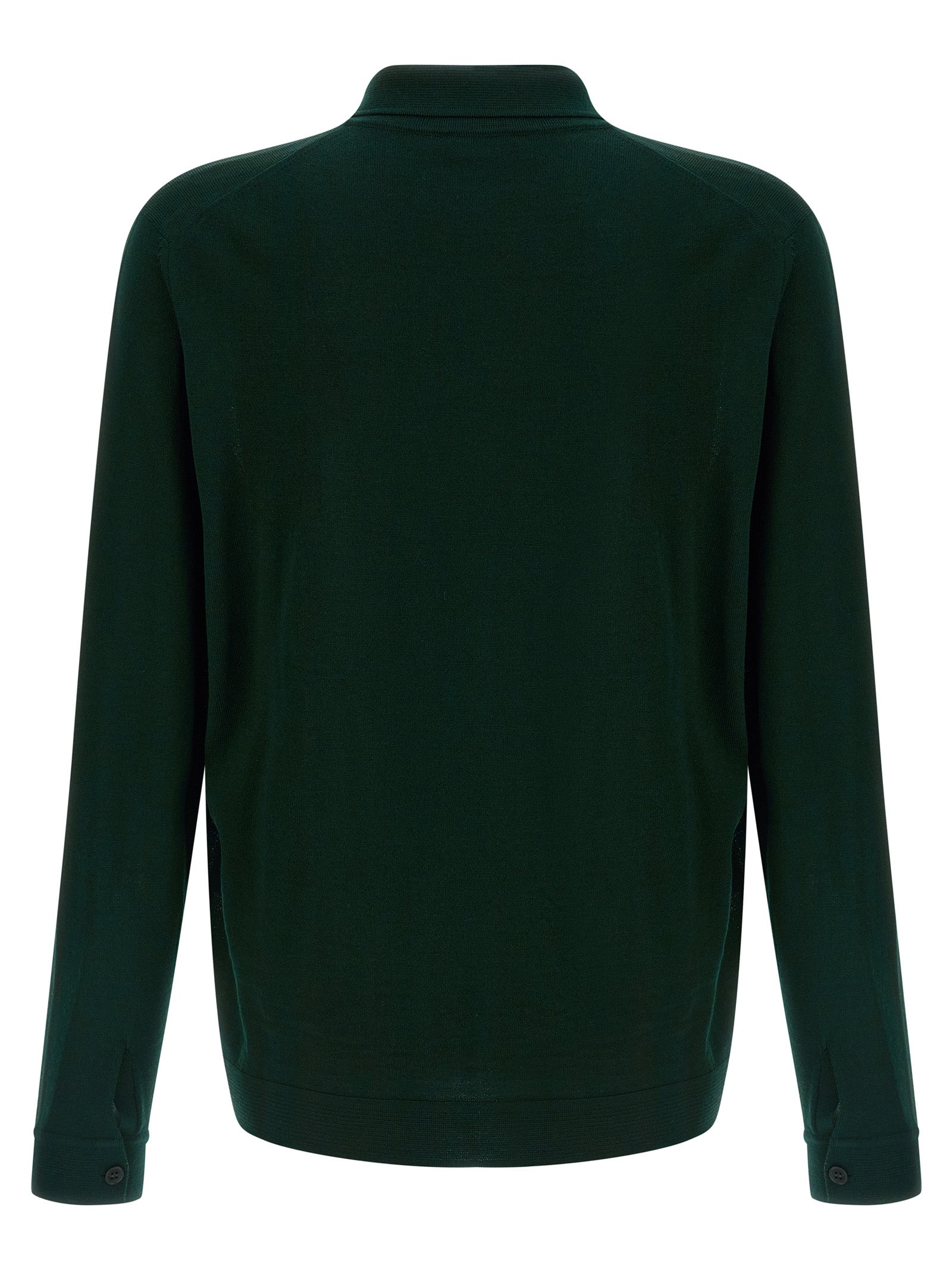 Roberto Collina Zweifarbige Merinowoll-Strickjacke