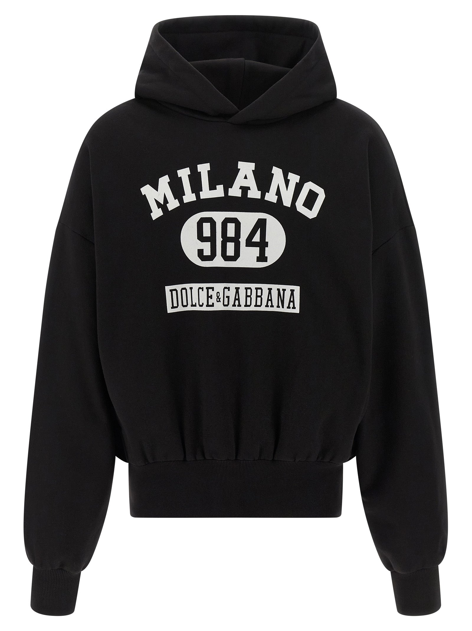 Dolce & Gabbana Zweifarbiger Baumwollpullover