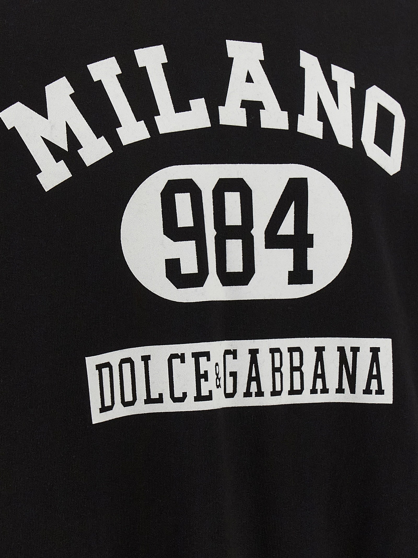 Dolce & Gabbana Zweifarbiger Baumwollpullover