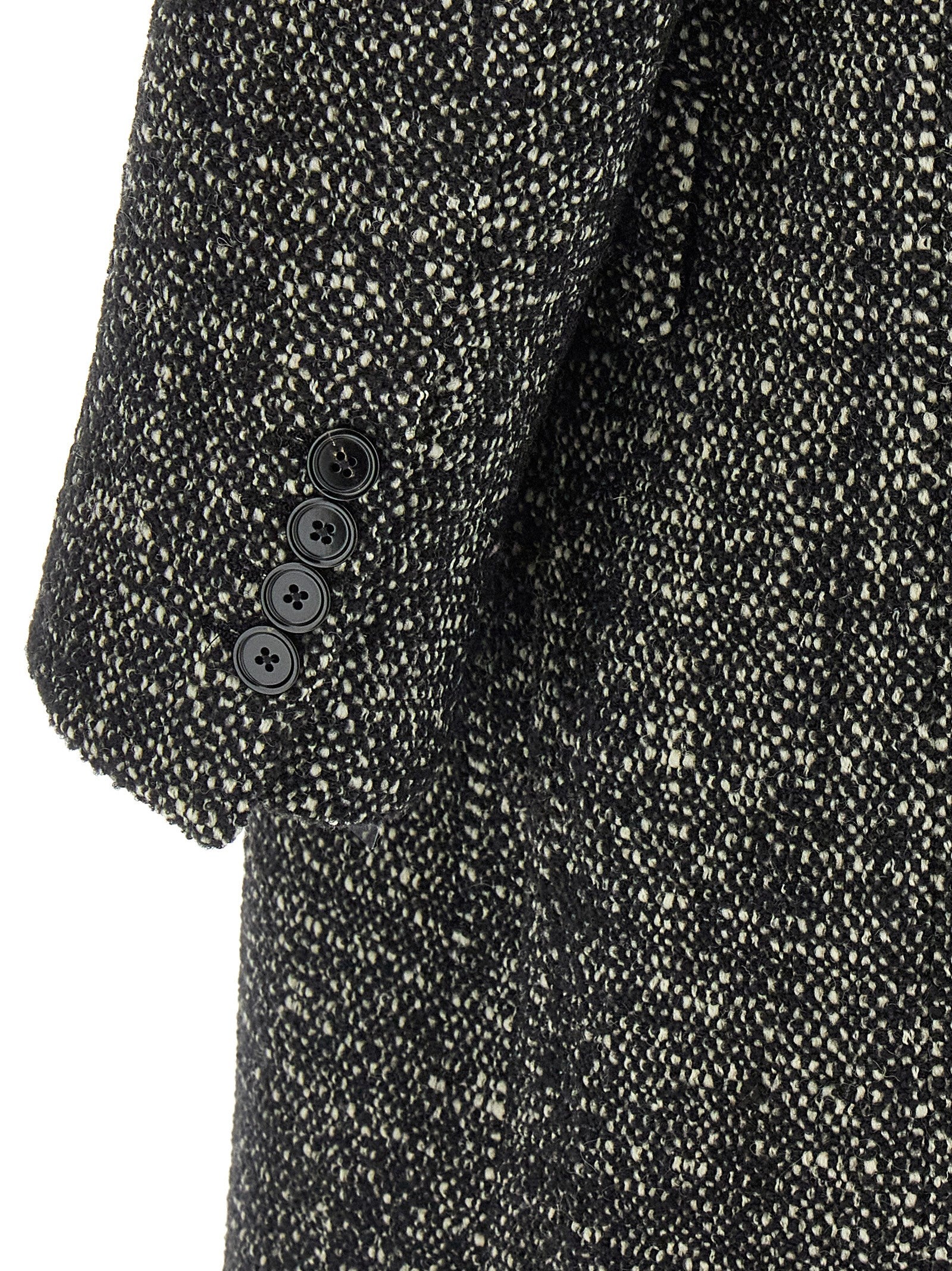 Dolce & Gabbana Zweifarbiger Polyamid-Mantel