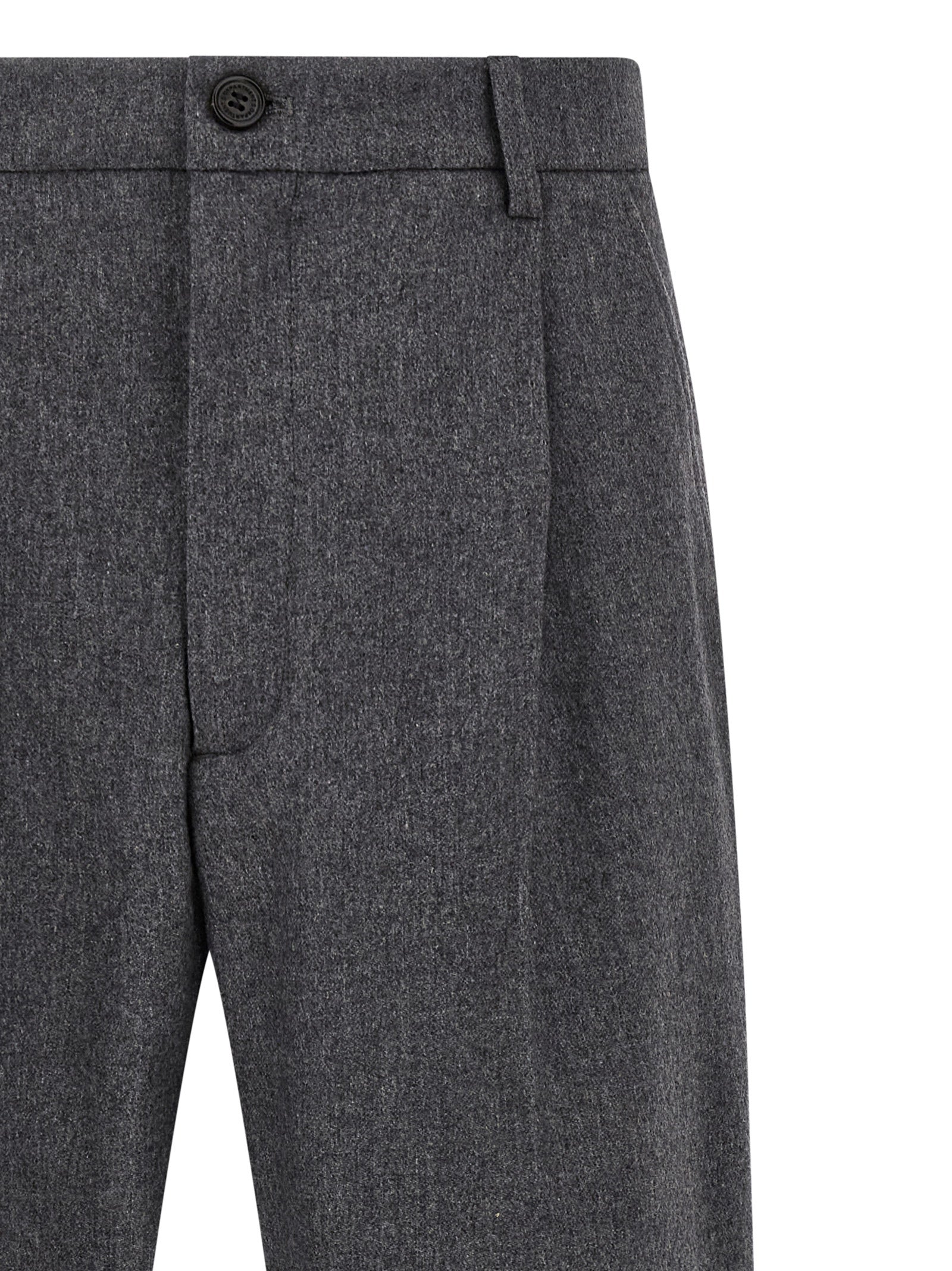 Department 5 Graue Woll-Freizeithose
