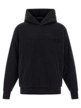 Y-3 Schwarzer Lyocell-Sweatshirt